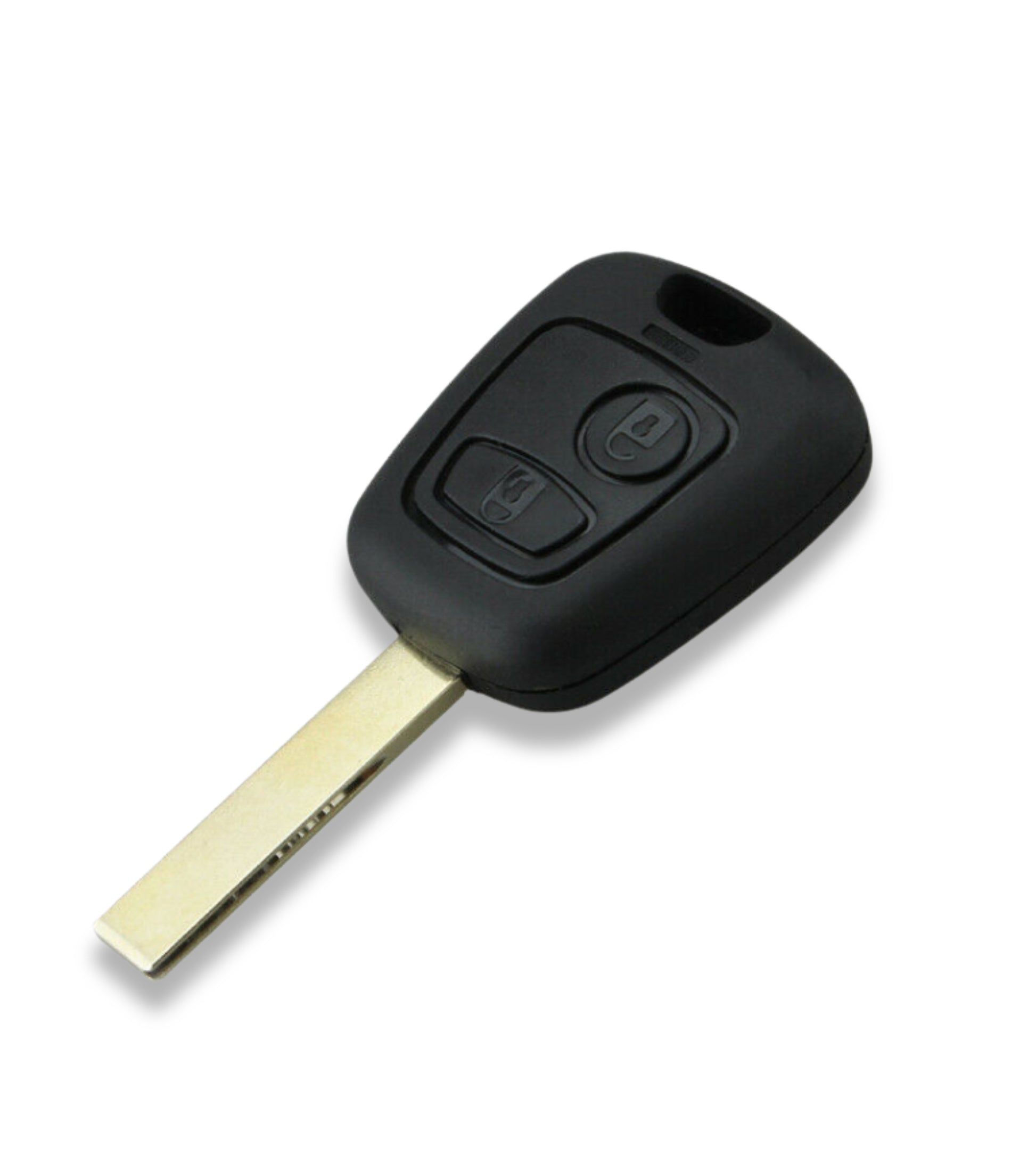 Scocca Guscio Chiave con Lama Compatibile con Peugeot 307 Dal 2000 Al 2017 Telecomando 2 Tasti