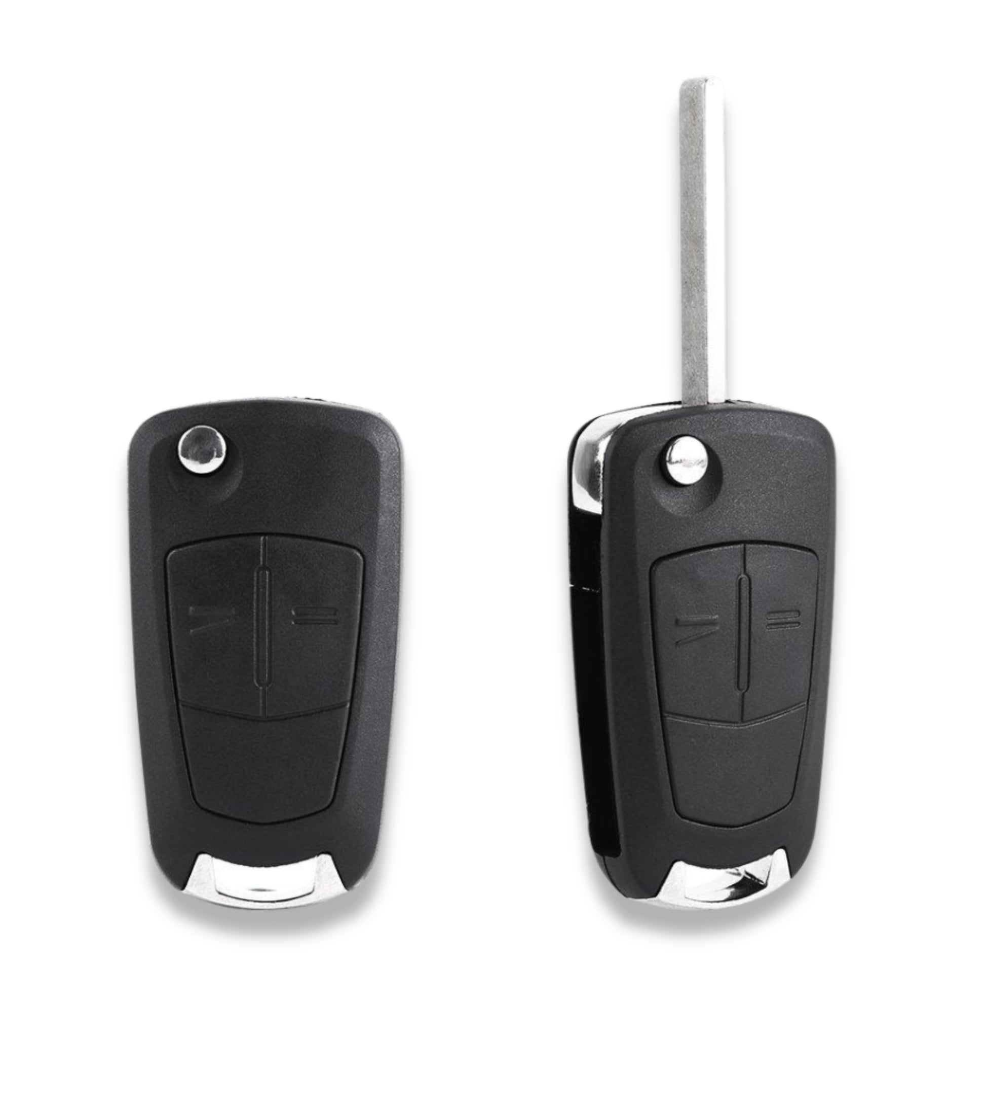 Guscio Scocca e Lama per Chiave Telecomando 2 Tasti Compatibile con Opel Vectra Astra Tigra Corsa Zafira