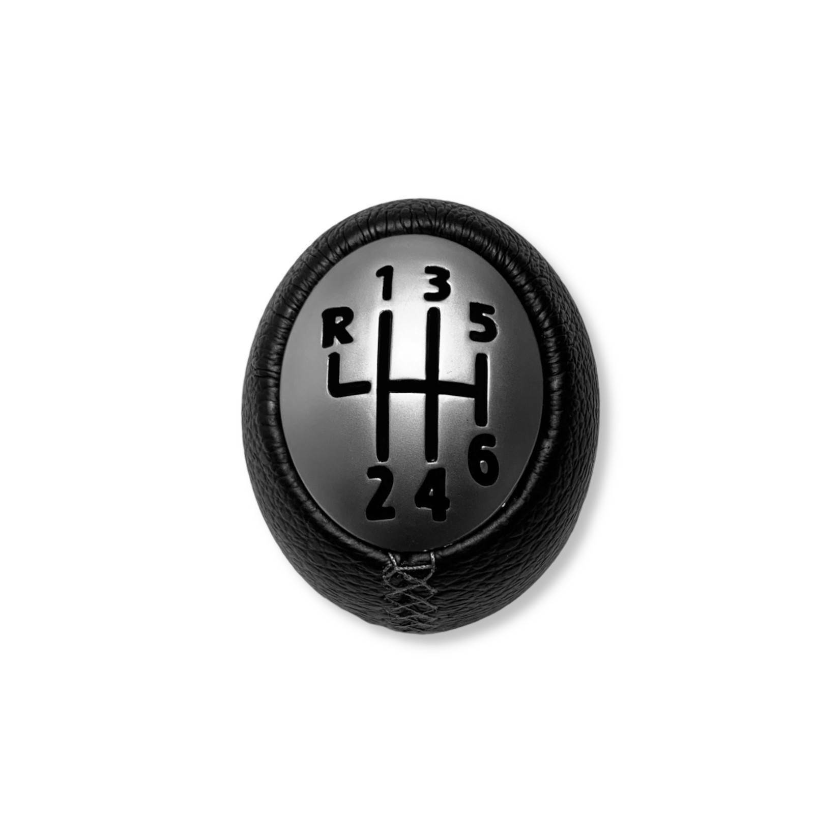 6 SPEED GEAR KNOB IN PU LEATHER COMPATIBLE WITH RENAULT MEGANE SCENIC LAGUNA CLIO