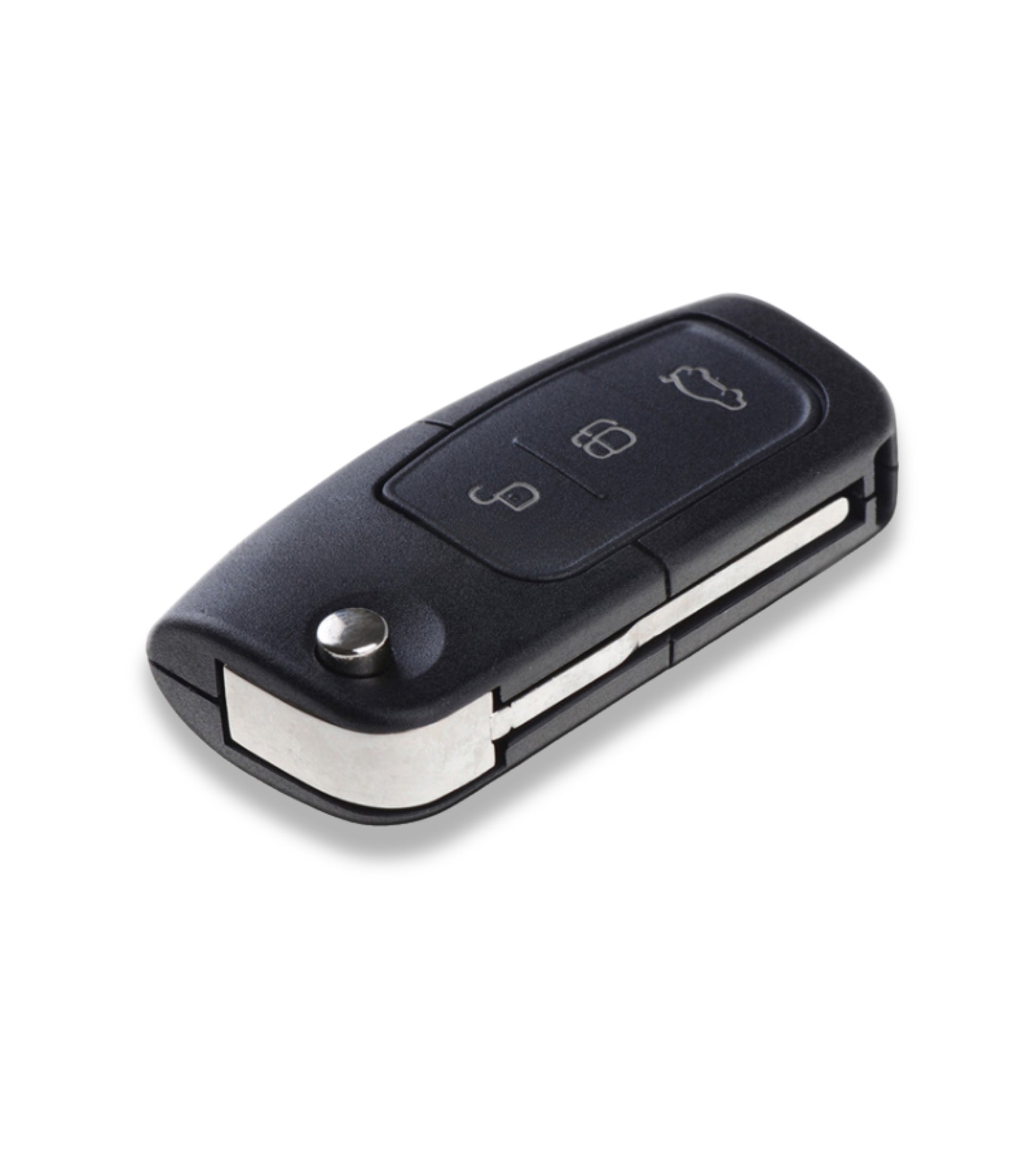 Guscio e Lama Estraibile Scocca Cover per Chiave Telecomando 3 Tasti Compatibile con Ford Focus Fusion C-Max Fiesta Galaxy