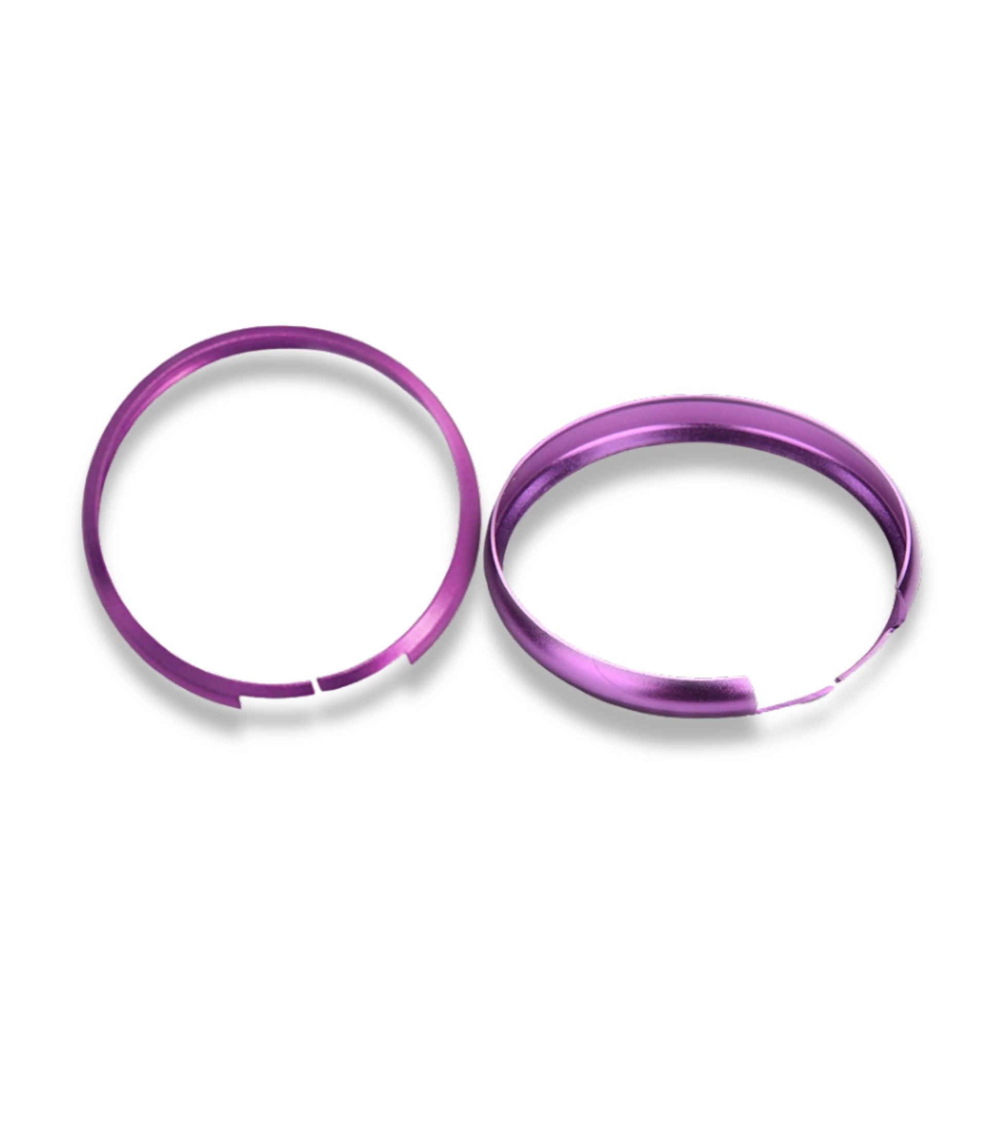 Anello Decorativo in Alluminio per Guscio Scocca Telecomando Chiave Compatibile con Mini Cooper One D S Countryman