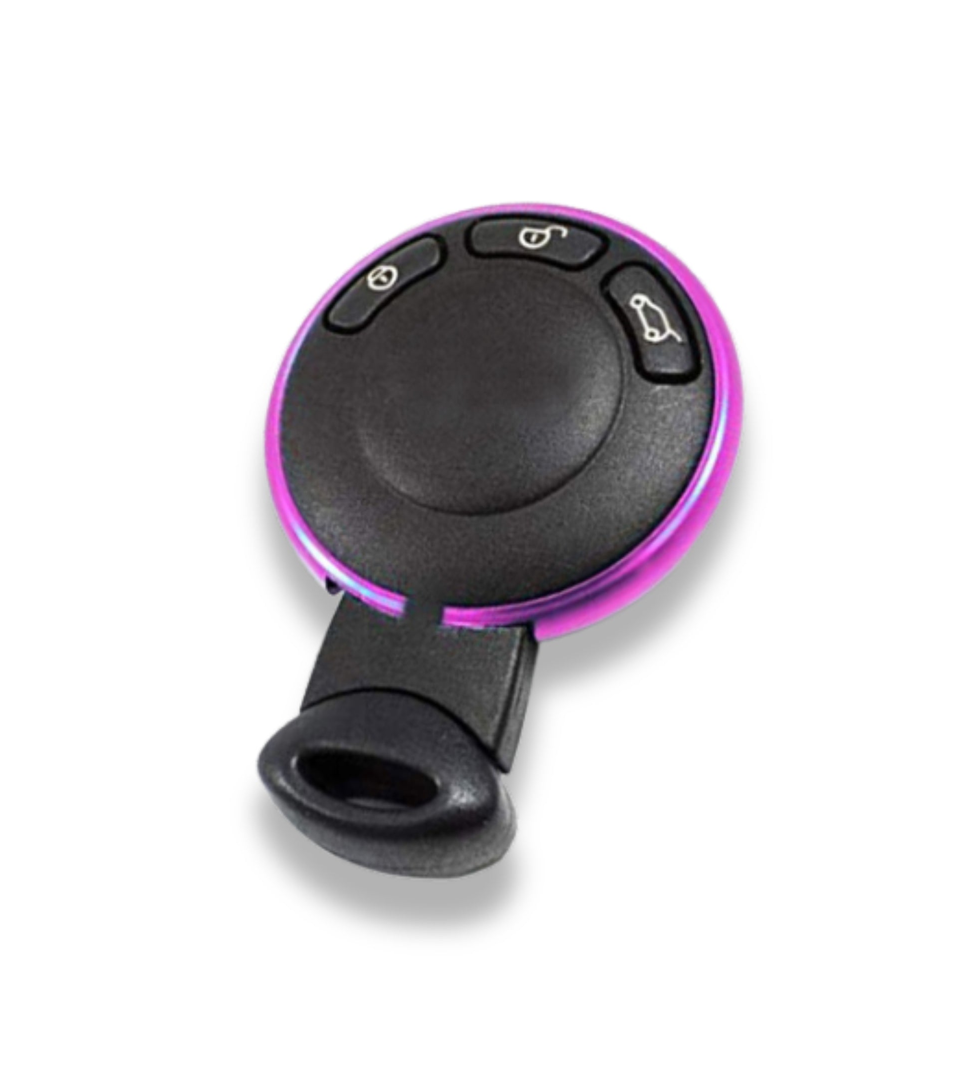 Anello Decorativo in Alluminio per Guscio Scocca Telecomando Chiave Compatibile con Mini Cooper One D S Countryman