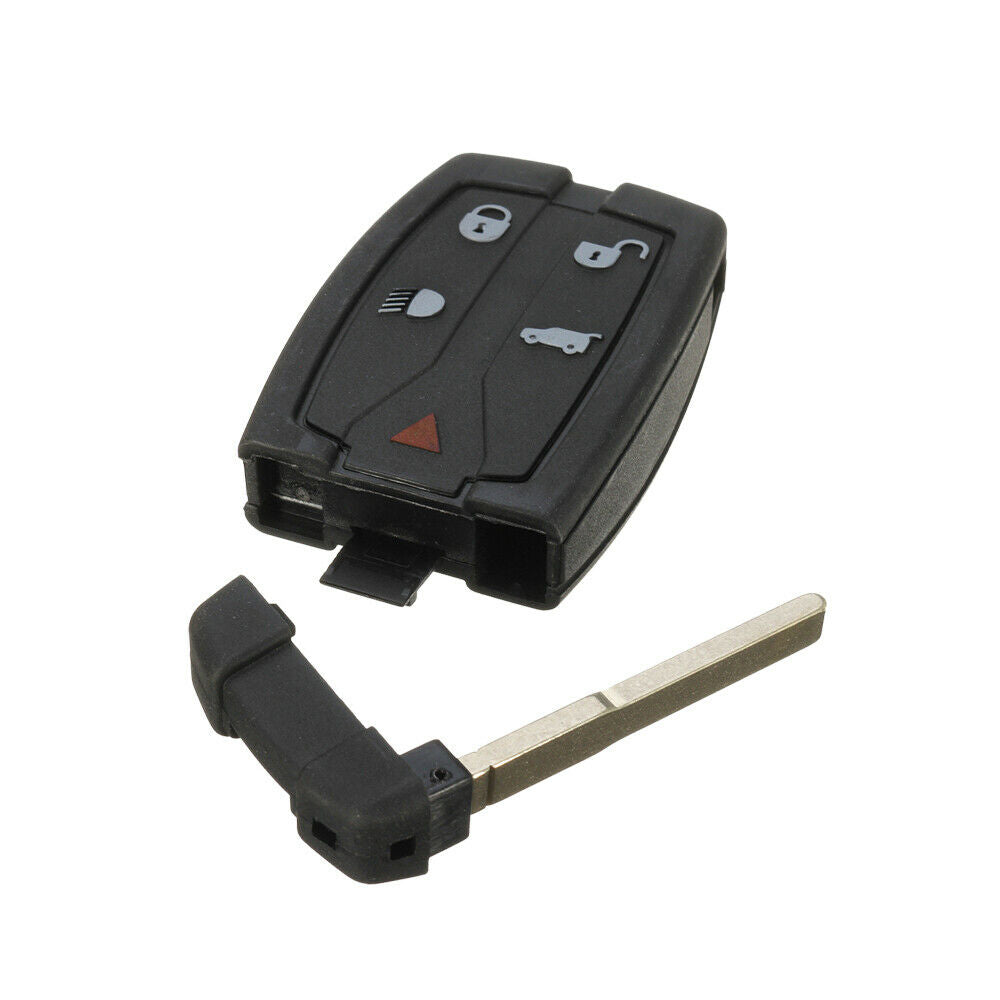 Guscio Lama per Chiave Telecomando 5 Tasti Compatibile con Land Rover Discovery Rang Sport TDV6 Freelander