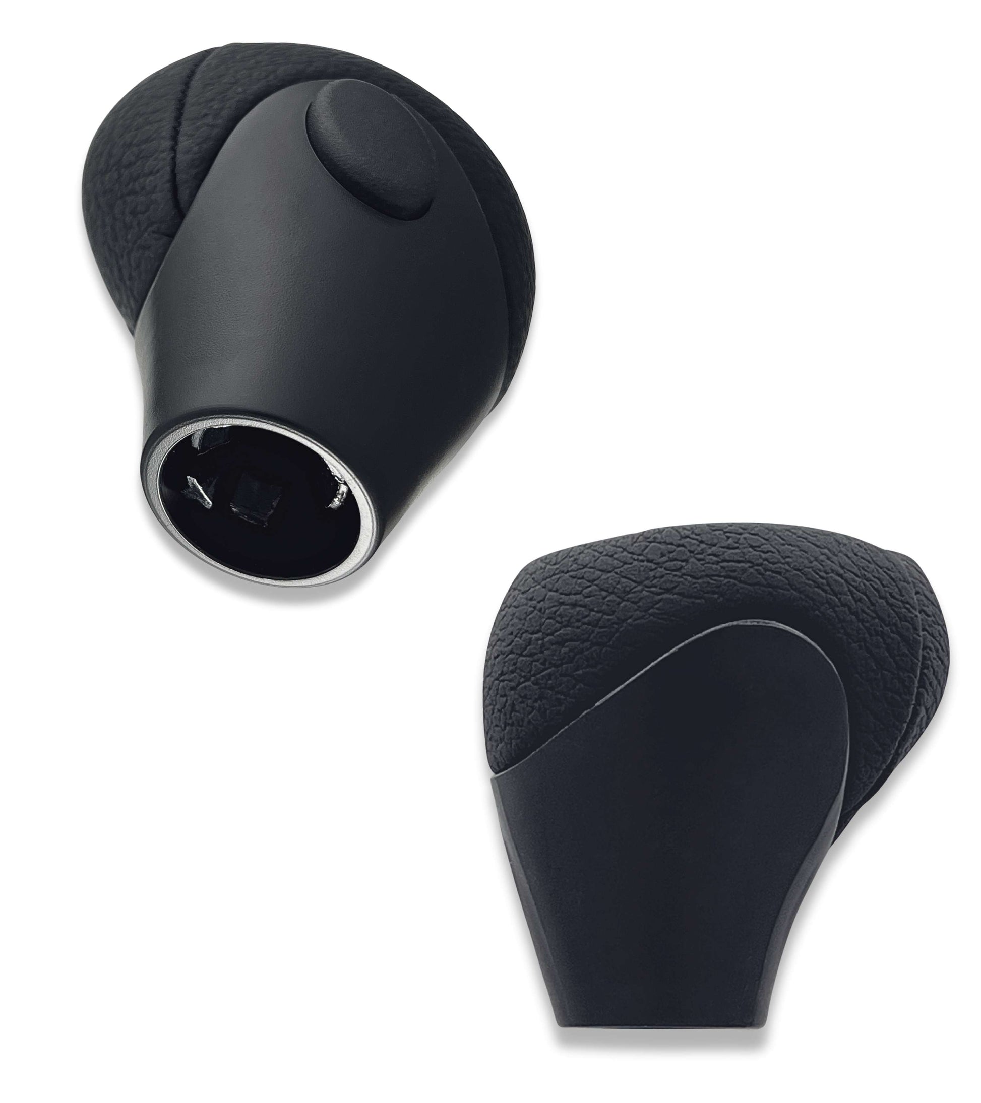 Pomello Cambio Automatico colore nero, con Pulsante Laterale Compatibile con Smart Fortwo 450 451 1998–2019, Compatibile con Roadster 452 2003–2006
