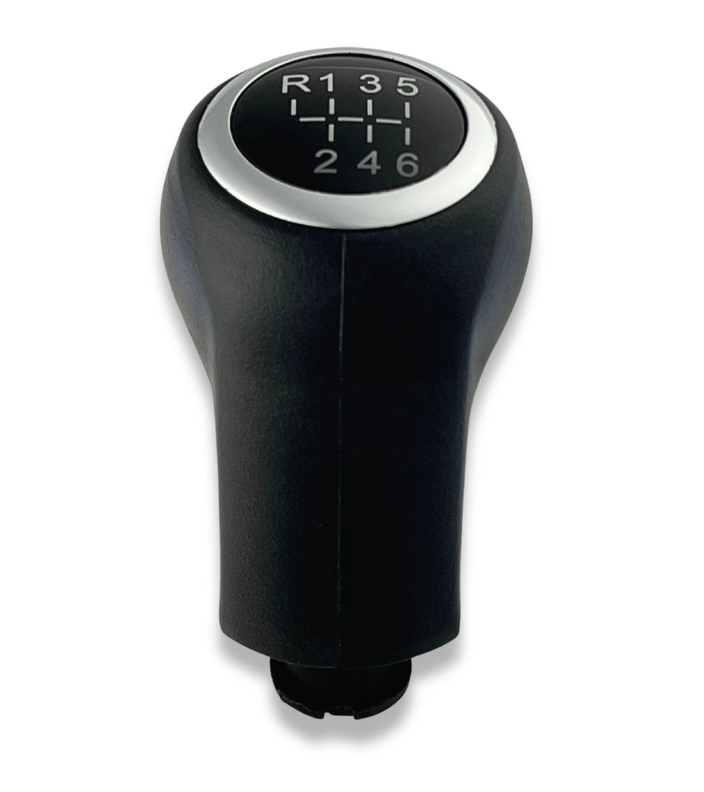 Pomello Leva Cambio Nero 6 Marce Compatibile con Opel Zafira B 2005–2014, Codice OEM 55354140, con Retromarcia in Alto a Sinistra