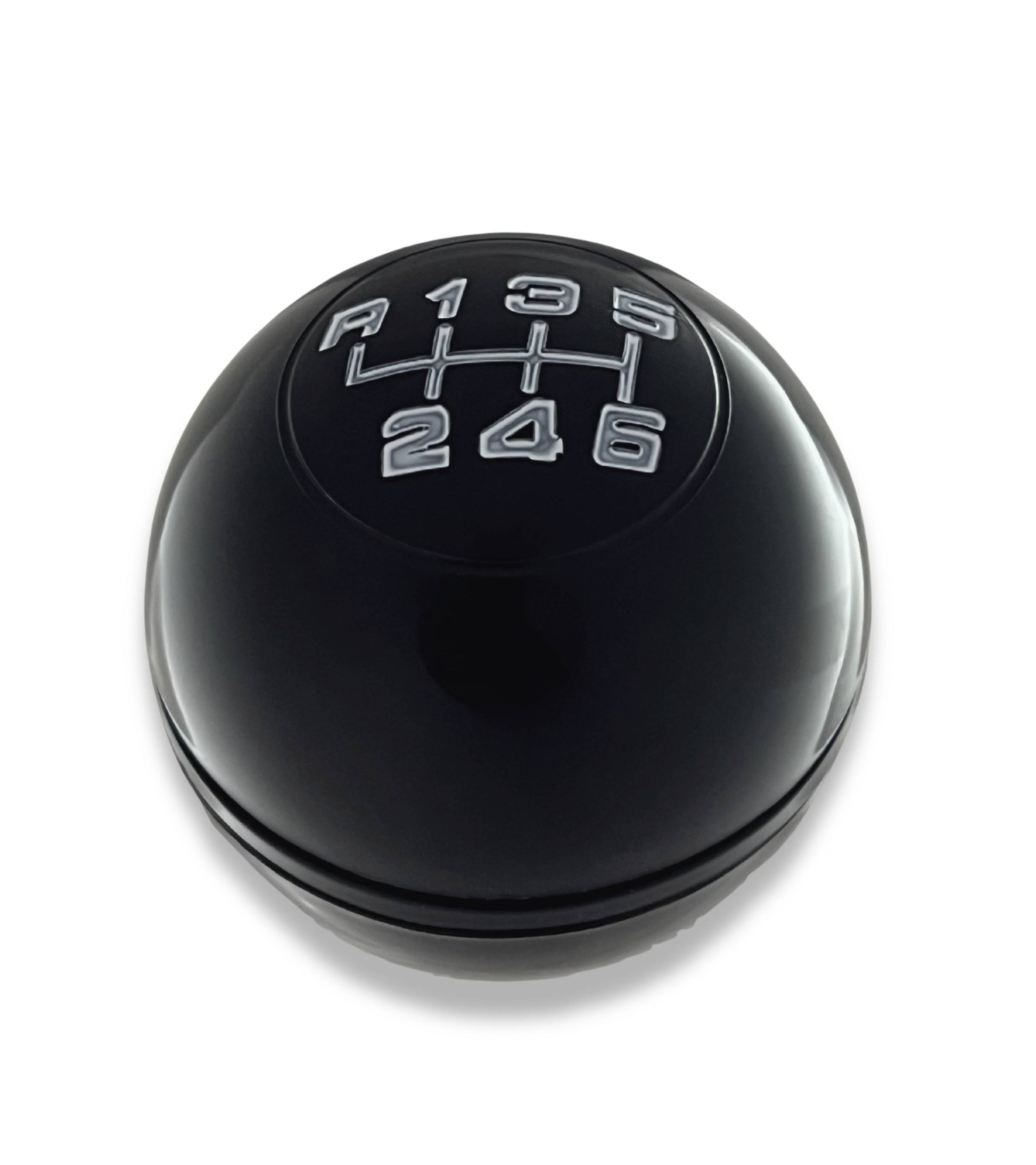 Pomello Leva Cambio 6 Marce Nero Compatibile con Alfa Romeo Giulietta (2010-2020) – Verifica Codici Oem - Retromarcia in Alto a Sinistra
