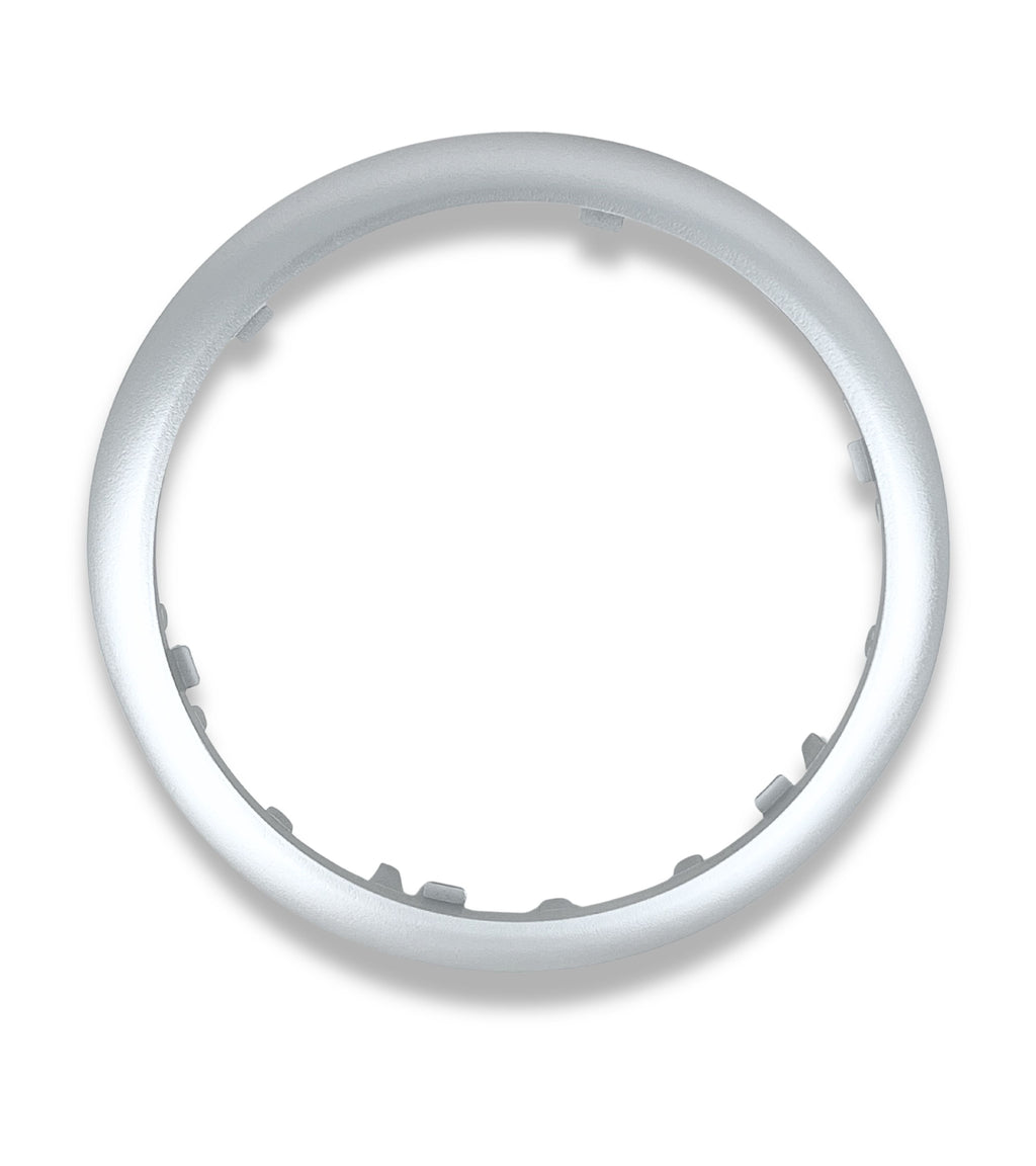 Cornice Argento Telaio Esterno per Cuffia Leva del Cambio Compatibile con Citroen C3 2003-2009 e Compatibile con Citroen C2 2003-2010, per OEM 7589V0