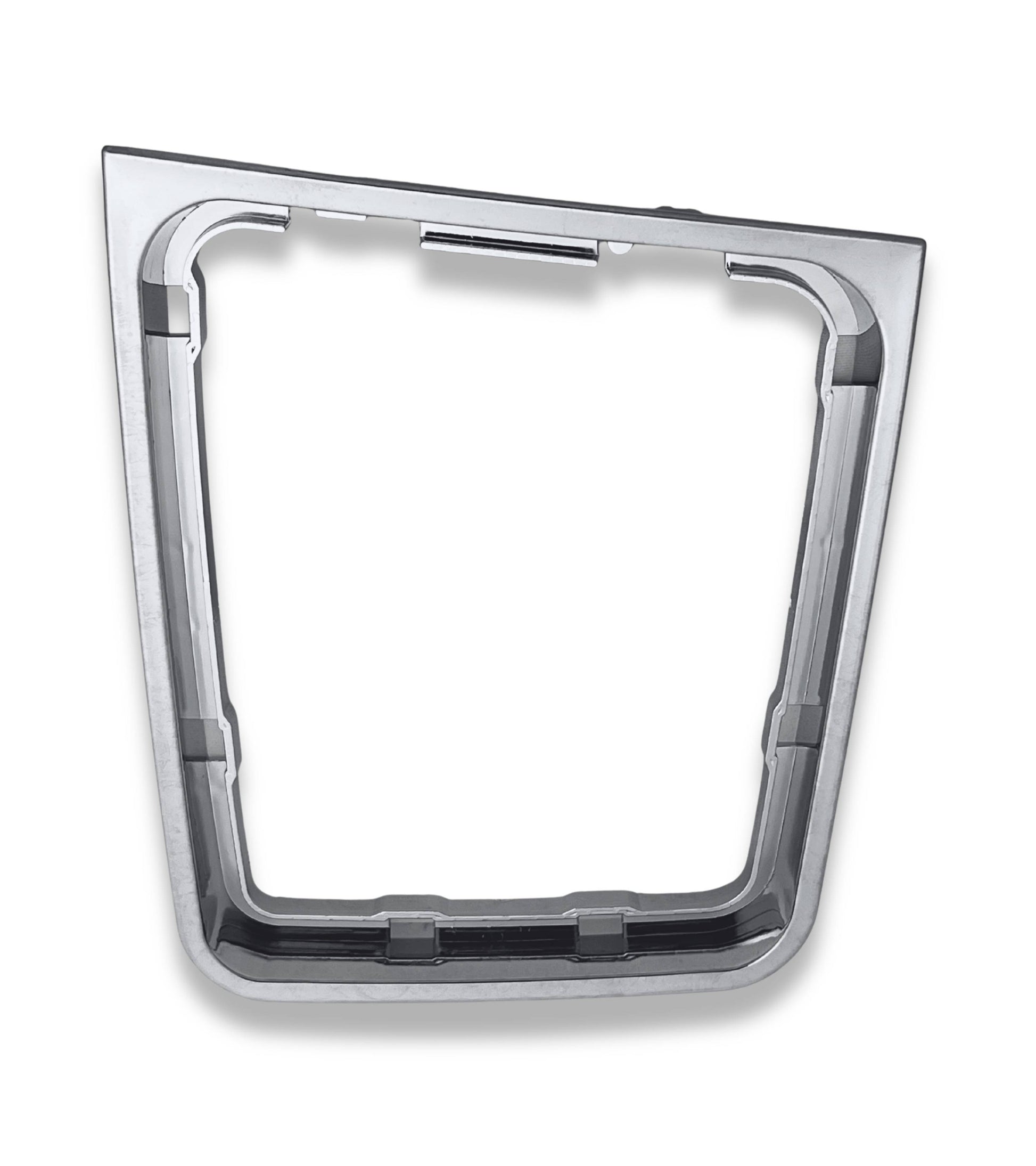 Cornice Esterna Argento per Cuffia Leva Cambio Compatibile con Volkswagen Golf 7 GTI GTD MK7 2012–2017, Cambio Manuale 5 e 6 Marce, OEM 5G1711113