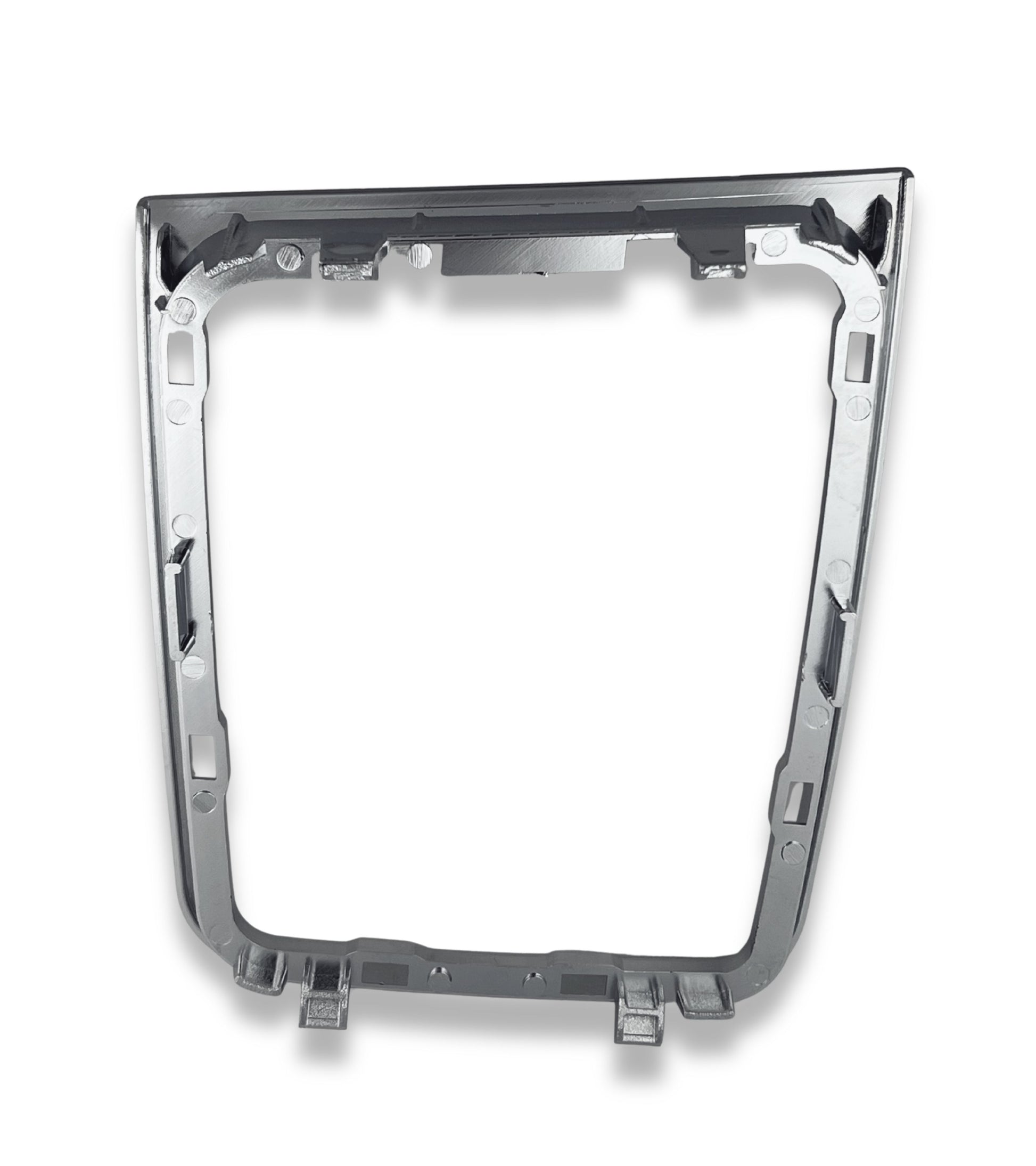 Cornice Esterna Argento per Cuffia Leva Cambio Compatibile con Volkswagen Golf 7 GTI GTD MK7 2012–2017, Cambio Manuale 5 e 6 Marce, OEM 5G1711113