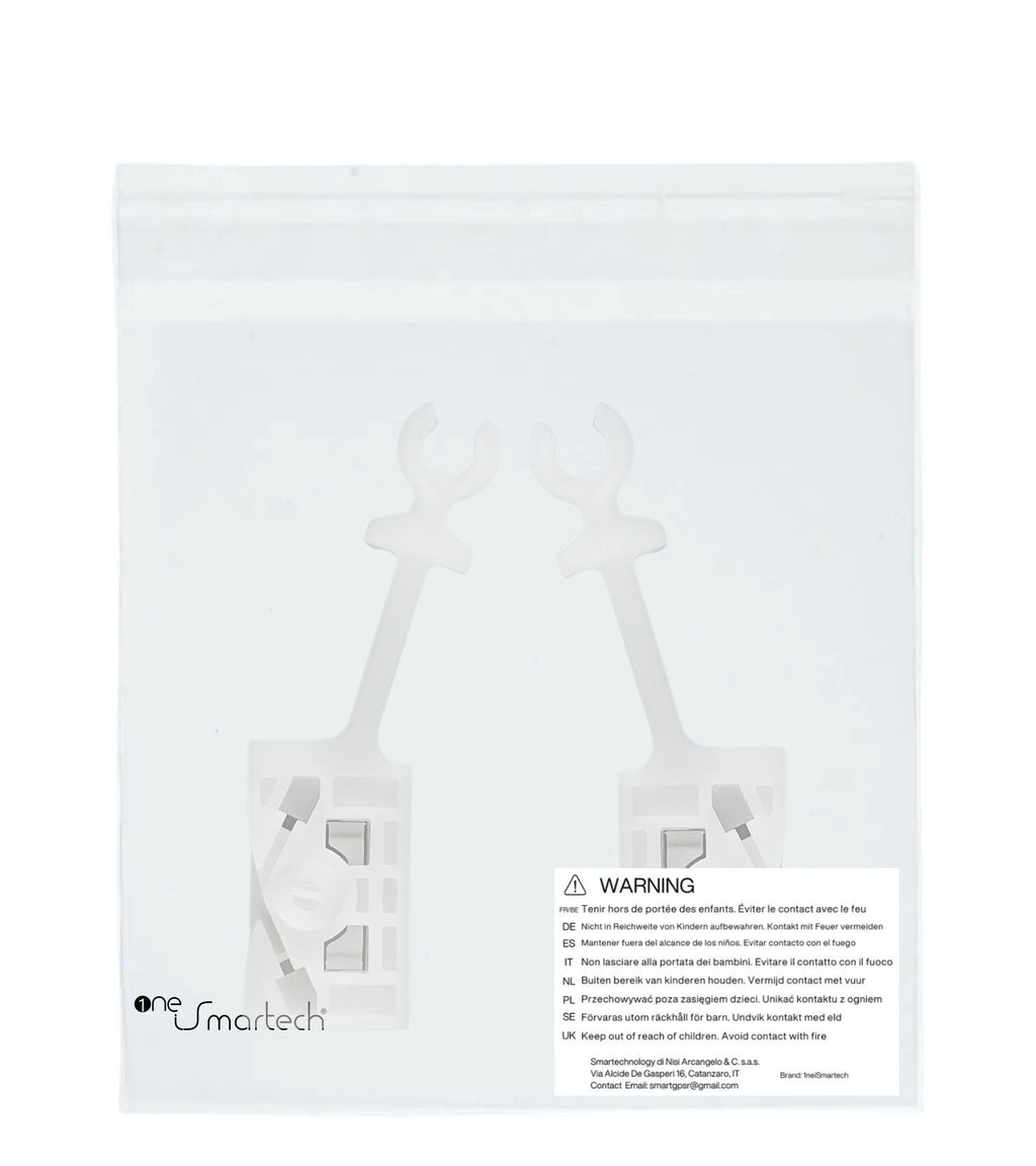 Set 2 Clip Riparazione Regolatore Alzacristalli Finestrino Porta Anteriore, Vetro Parte Destra e Sinistra Compatibile con Alfa Romeo 147 2000–2010
