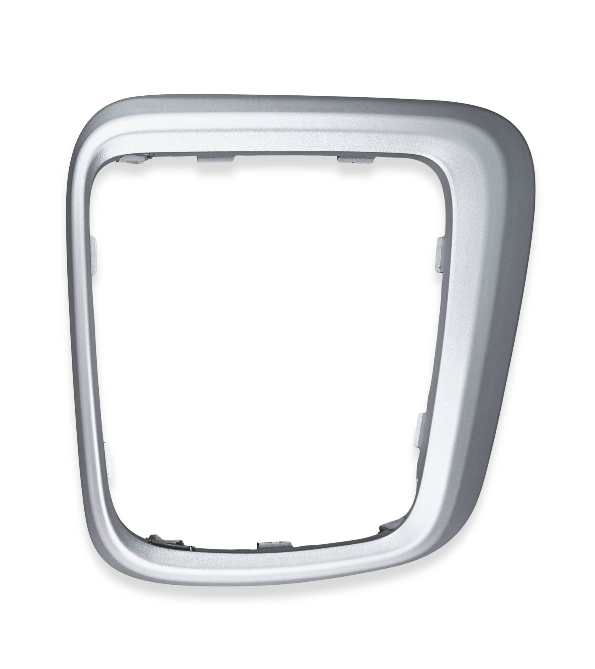 Cornice e Ghiera di Ritenzione con Clips Compatibile con Fiat Tipo 356 2015+, 357 2016+, 358 2016+, Telaio Argento per Cuffia Leva del Cambio