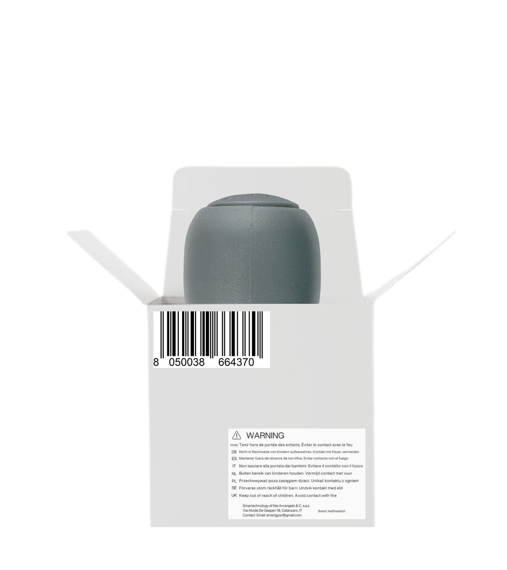 Pomello Leva Cambio 5 Marce Compatibile con Fiat Idea 2003–2008, OEM 735365505, Colore Grigio con Numeri Incisi, Retromarcia in Basso a Destra