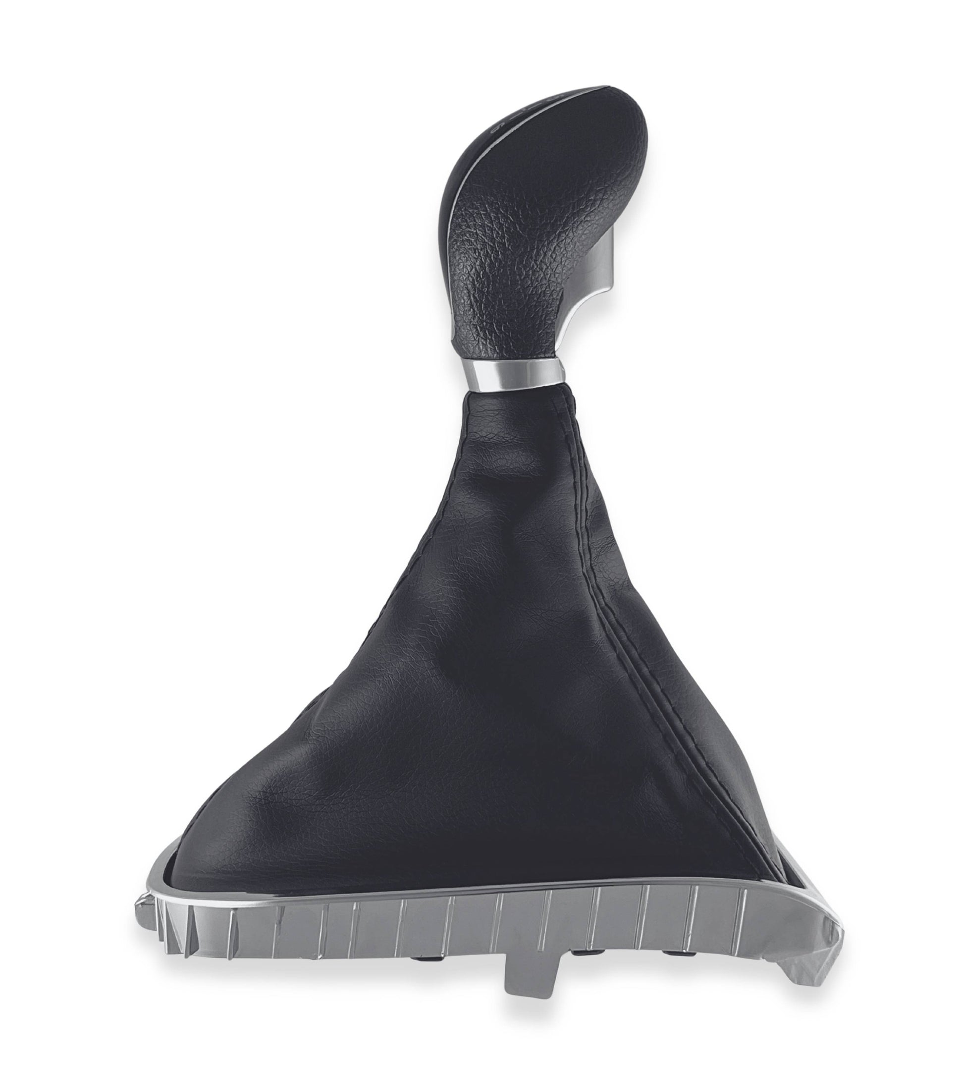 Kit Pomello per Leva Cambio 6 Marce e Cuffia Compatibile con Opel Astra J 2010–2015, Sacca con Cornice Argento e Ghiera di Ritenzione, verifica OEM