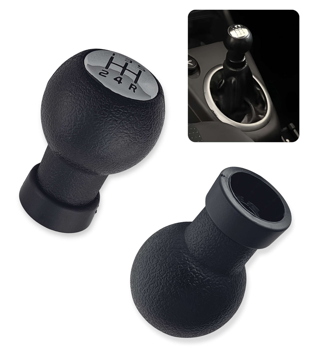 Pomello 5 Marce Compatibile con Suzuki Swift 2005-2010, Suzuki SX4 2007-2013, Suzuki ALTO 2009-2014, per Leva Cambio D, con Placca Lucida