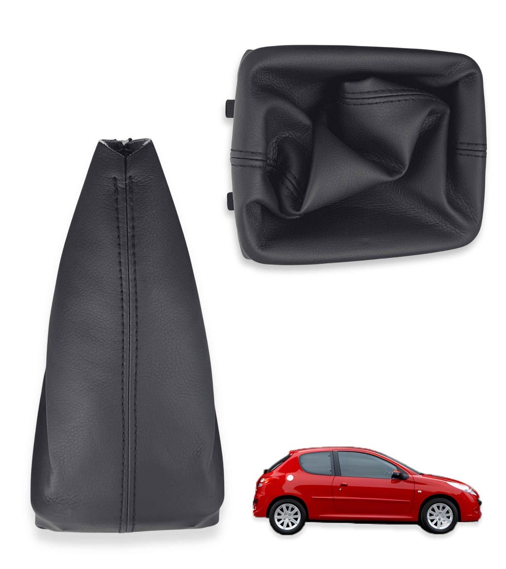 Cuffia e Ghiera di Ritenzione per Leva Cambio Compatibile con Peugeot 206 1998–2013, 206+ 2009–2013, 406 1995–2004, Verifica codici OEM OM 7588.PC