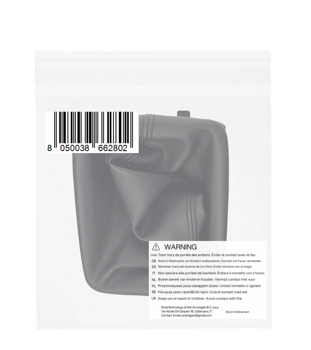 Cuffia e Ghiera di Ritenzione per Leva Cambio Compatibile con Peugeot 206 1998–2013, 206+ 2009–2013, 406 1995–2004, Verifica codici OEM OM 7588.PC