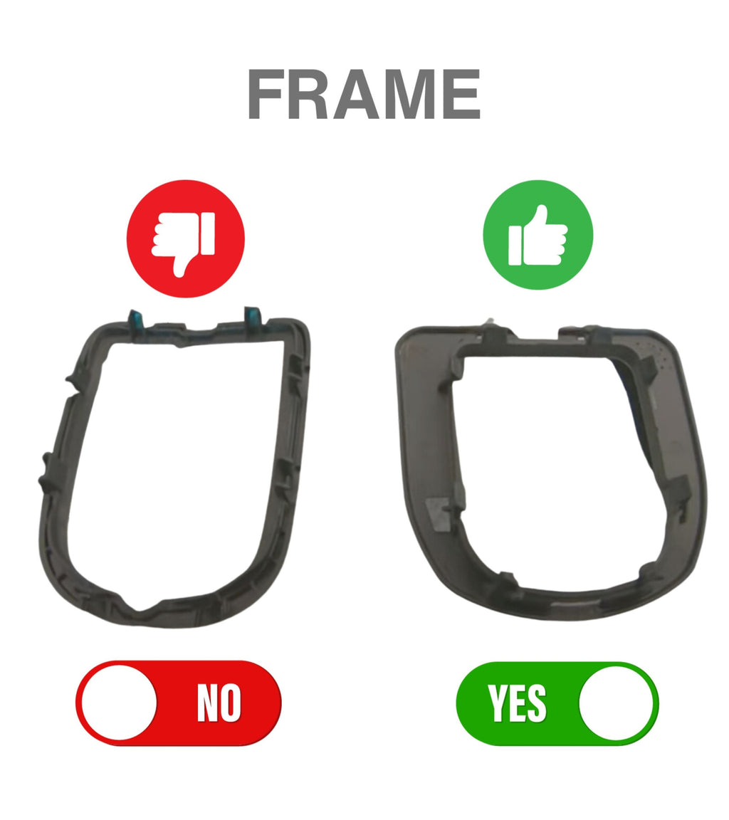 Ghiera di Ritenzione per Cuffia Leva Cambio Compatibile con Peugeot 207 307 308 607, Telaio Interno in ABS, Verifica Codici Oem, Forma e Ganci