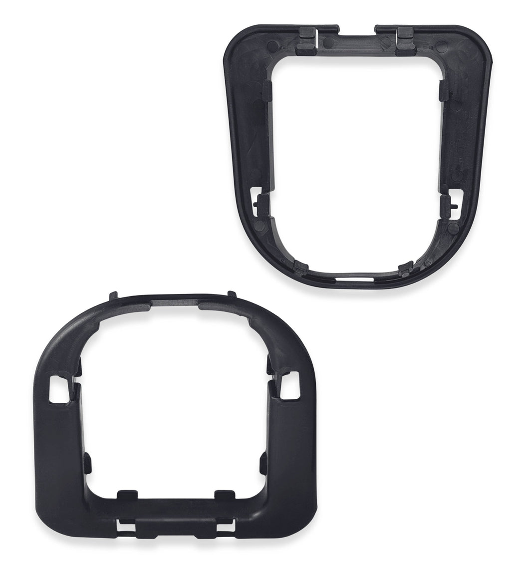 Ghiera di Ritenzione per Cuffia Leva Cambio Compatibile con Peugeot 207 307 308 607, Telaio Interno in ABS, Verifica Codici Oem, Forma e Ganci