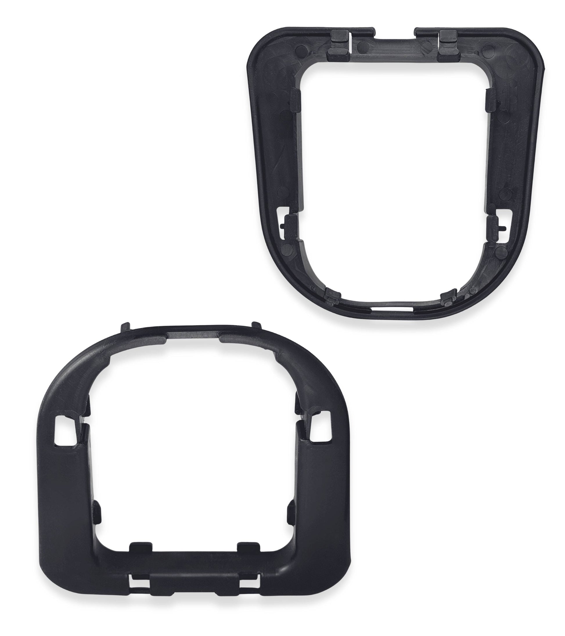 Ghiera di Ritenzione per Cuffia Leva Cambio Compatibile con Peugeot 207 307 308 607, Telaio Interno in ABS, Verifica Codici Oem, Forma e Ganci