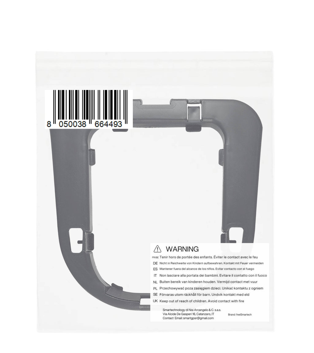 Ghiera di Ritenzione per Cuffia Leva Cambio Compatibile con Peugeot 207 307 308 607, Telaio Interno in ABS, Verifica Codici Oem, Forma e Ganci