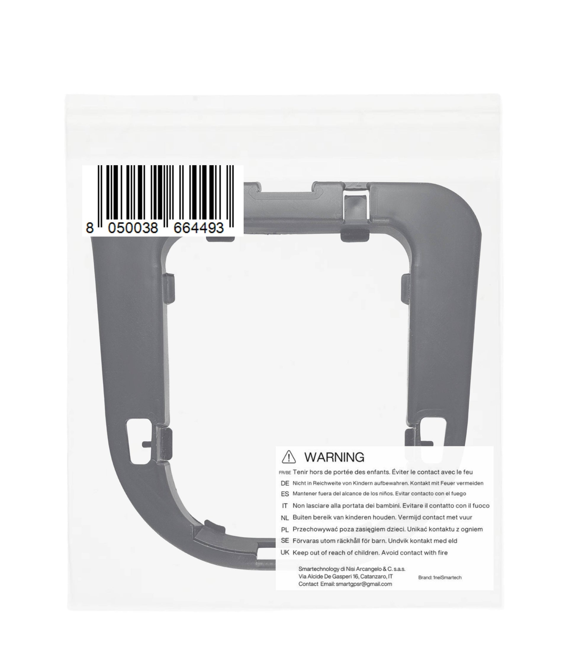 Ghiera di Ritenzione per Cuffia Leva Cambio Compatibile con Peugeot 207 307 308 607, Telaio Interno in ABS, Verifica Codici Oem, Forma e Ganci