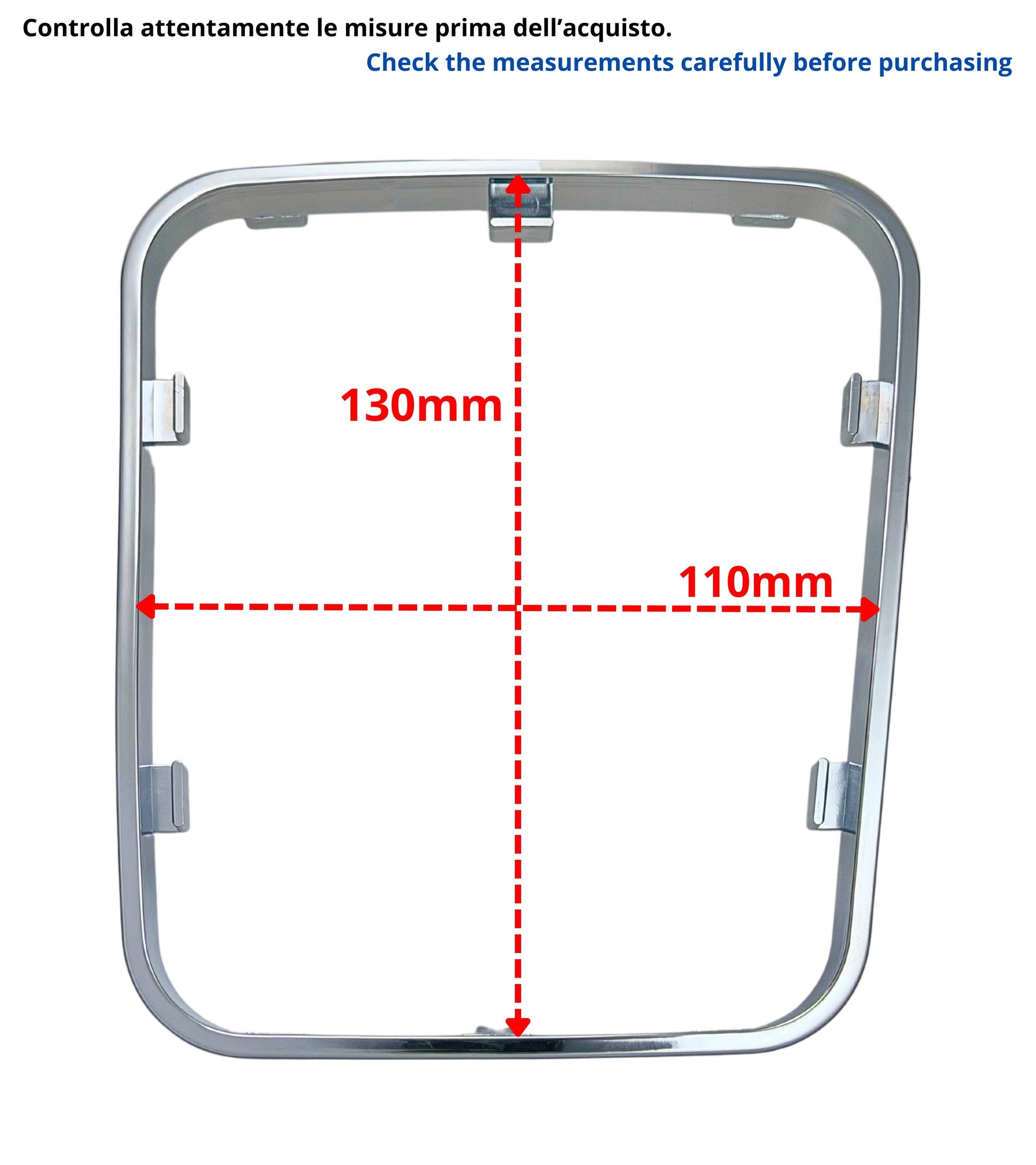 Cornice Esterna per Cuffia Leva Cambio Compatibile con Opel Zafira B 2005–2014, Colore Argento Lucido, Compatibile con OEM 55354140