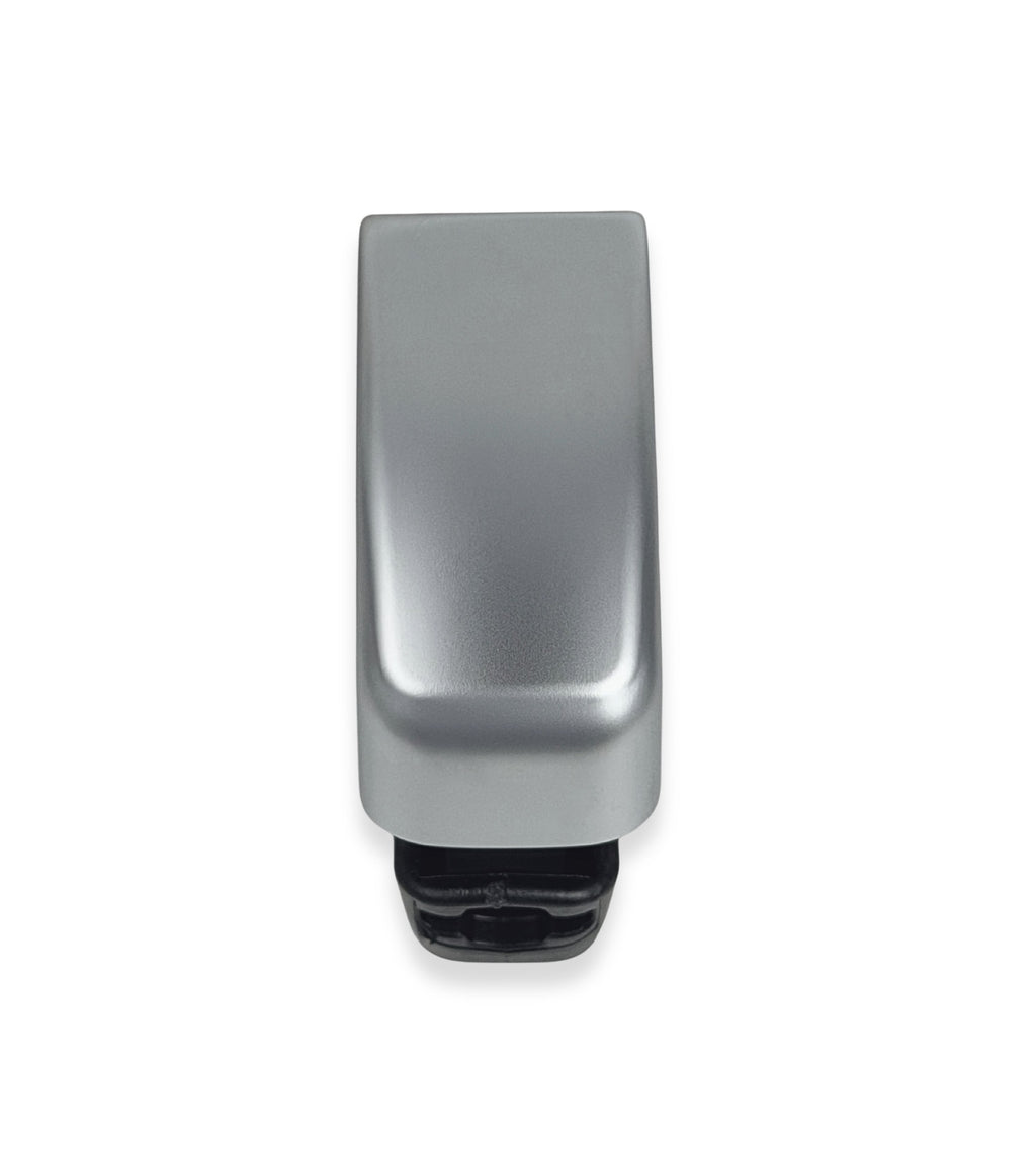 Pulsante per Pomello Cambio Automatico Compatibile con Renault Koleos 2017–2020, Kadjar 2015–2022, Megane 4 2016–2024, Talisman 2015–2020, Argento