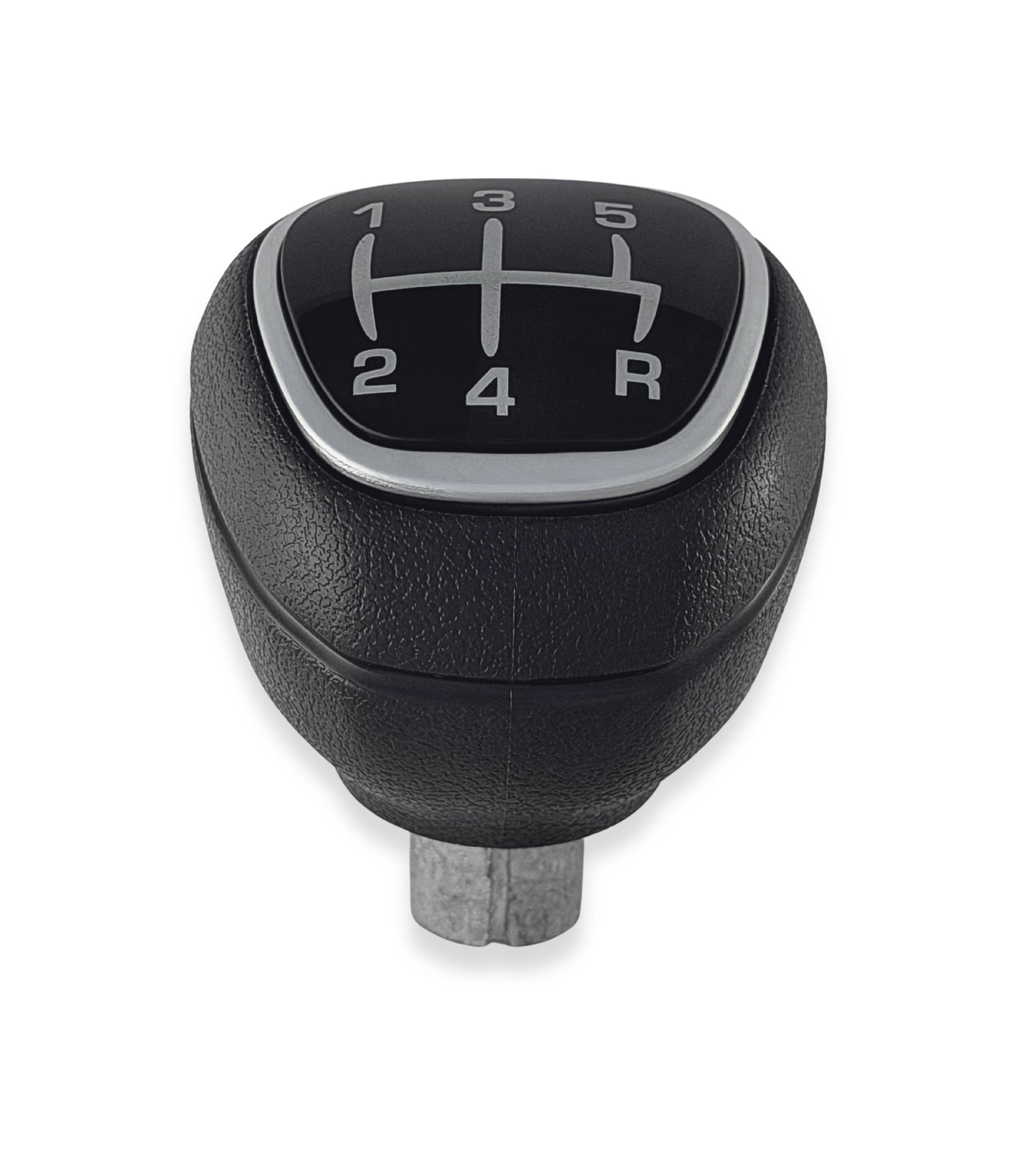 Pomello Leva Cambio 5 Marce Compatibile con Lancia Ypsilon 3ª Serie (846) dal 2015, per OEM 6930522, Solo Modelli Benzina, con Retromarcia a Siringa