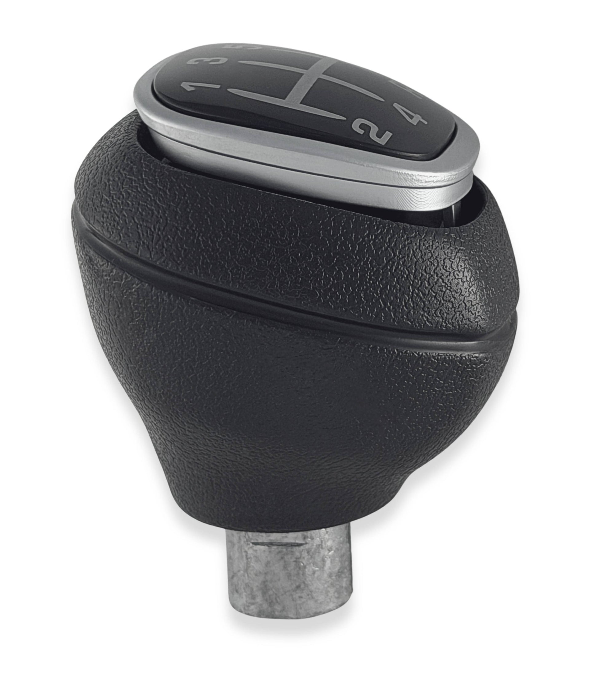 Pomello Leva Cambio 5 Marce Compatibile con Lancia Ypsilon 3ª Serie (846) dal 2015, per OEM 6930522, Solo Modelli Benzina, con Retromarcia a Siringa