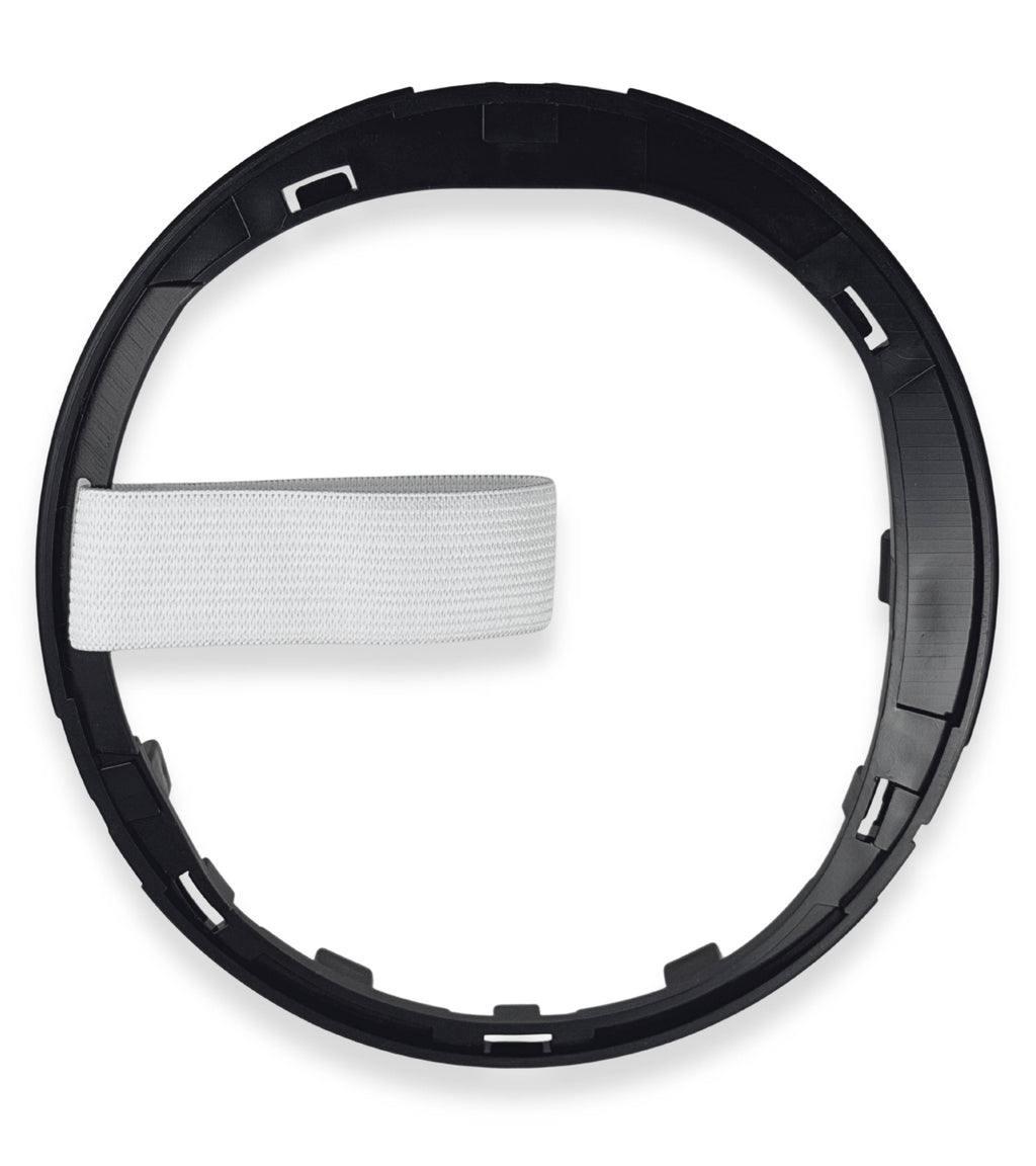 Ghiera di Ritenzione per Cuffia Leva Asta del Cambio Compatibile con Fiat 500 (312) 500C dal 2007, Cornice Interna per OEM 50295851 50295325 55344016