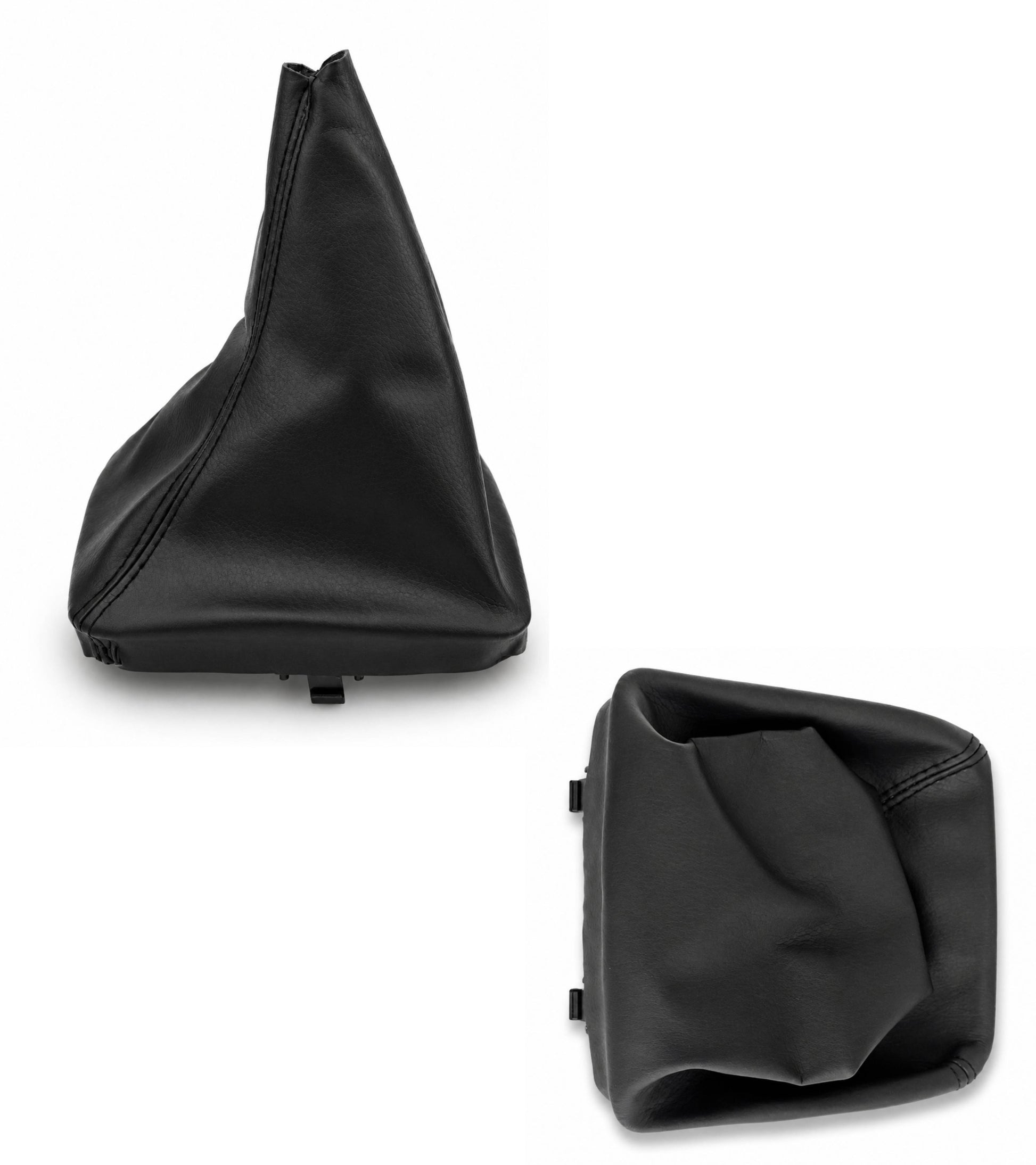 Cuffia per Leva Cambio Compatibile con Mercedes Classe C W205 2014-2021 con Ghiera Telaio Interno Cuciture Nere Materiale Sintetico OEM A2052670310