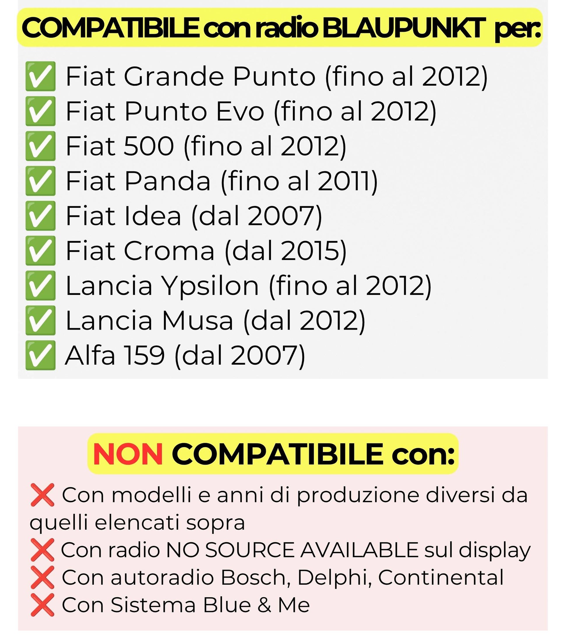 Cavo Aux per Autoradio Blaupunkt Compatibile con Fiat Lancia, Jack Femmina e Kit Estrazione + Cavo Nylon Besync Colore Oro (Gold)