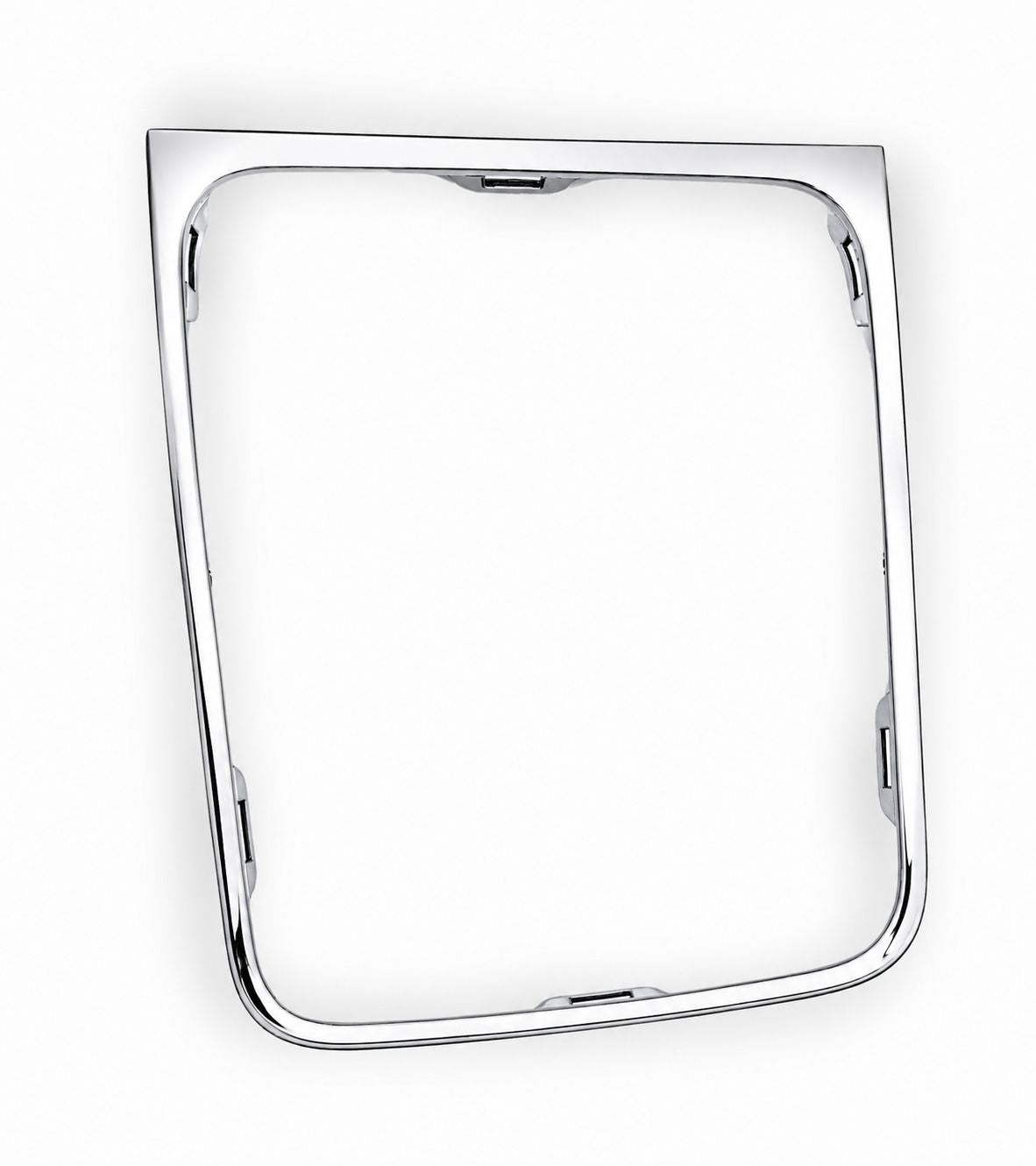 Cornice per Cuffia Leva Cambio Automatico, Colore Argento Lucido, Compatibile con Volkswagen Golf 7 e Golf 7.5 (VII) 2012-2020, Solo Guida a Sinistra (LHD)