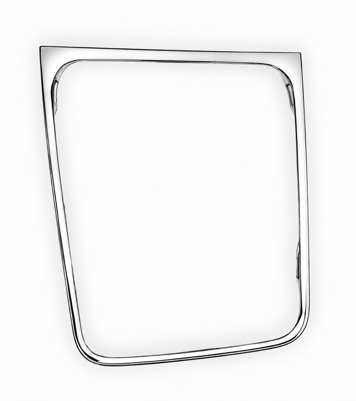 Cornice per Cuffia Leva Cambio Automatico, Colore Argento Lucido, Compatibile con Volkswagen Golf 7 e Golf 7.5 (VII) 2012-2020, Solo Guida a Sinistra (LHD)