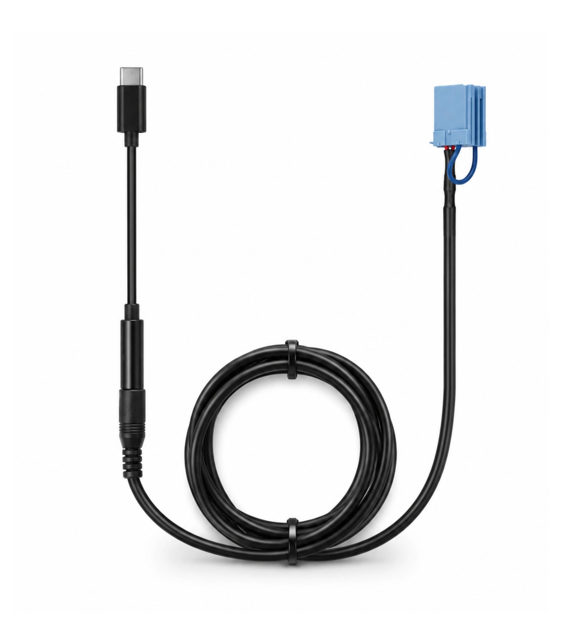 Cavo Aux Mashio con Ponticello Radio Delphi Bosch No Source Available Compatibile con Fiat Punto 500 Lancia Ypsilon + Adattatore USB-C e Jack Femmina