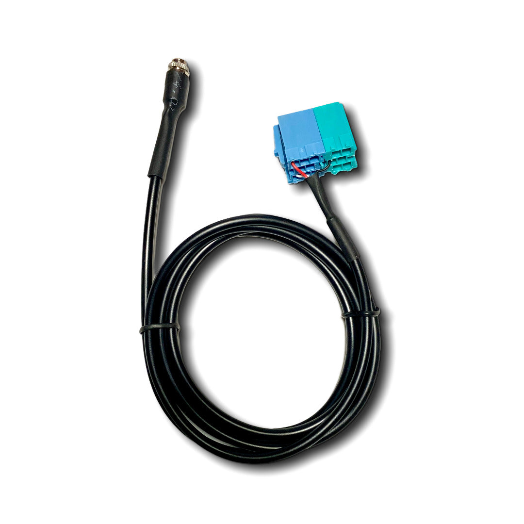 Cavo AUX jack femmina 150 cm compatibile con Fiat Bravo dal 2007 per autoradio Visteon