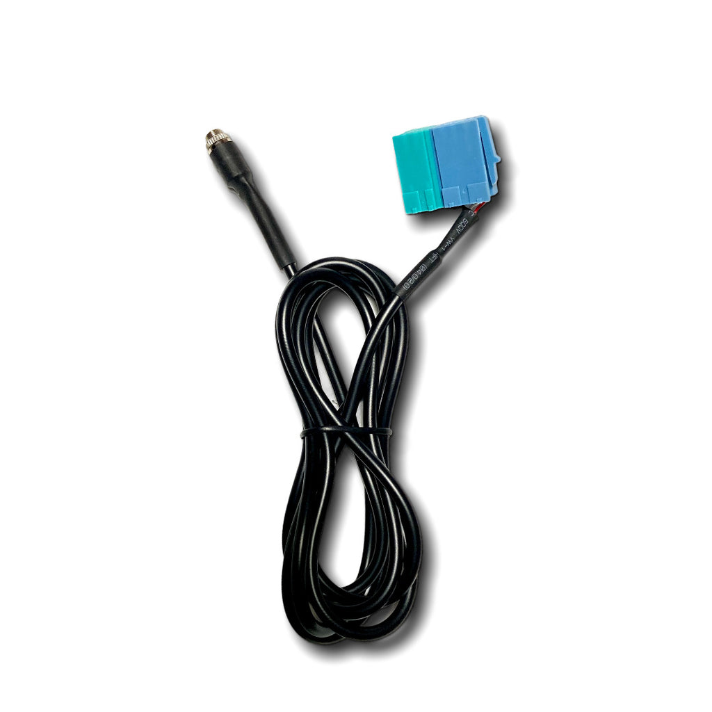 Cavo AUX jack femmina 150 cm compatibile con Fiat Bravo dal 2007 per autoradio Visteon