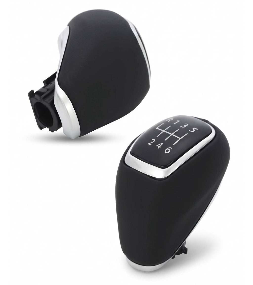 Pomello Leva Cambio 6 Marce Manuale Compatibile con Hyundai Tucson I20 I30 Elantra Venue, Finitura Satinata