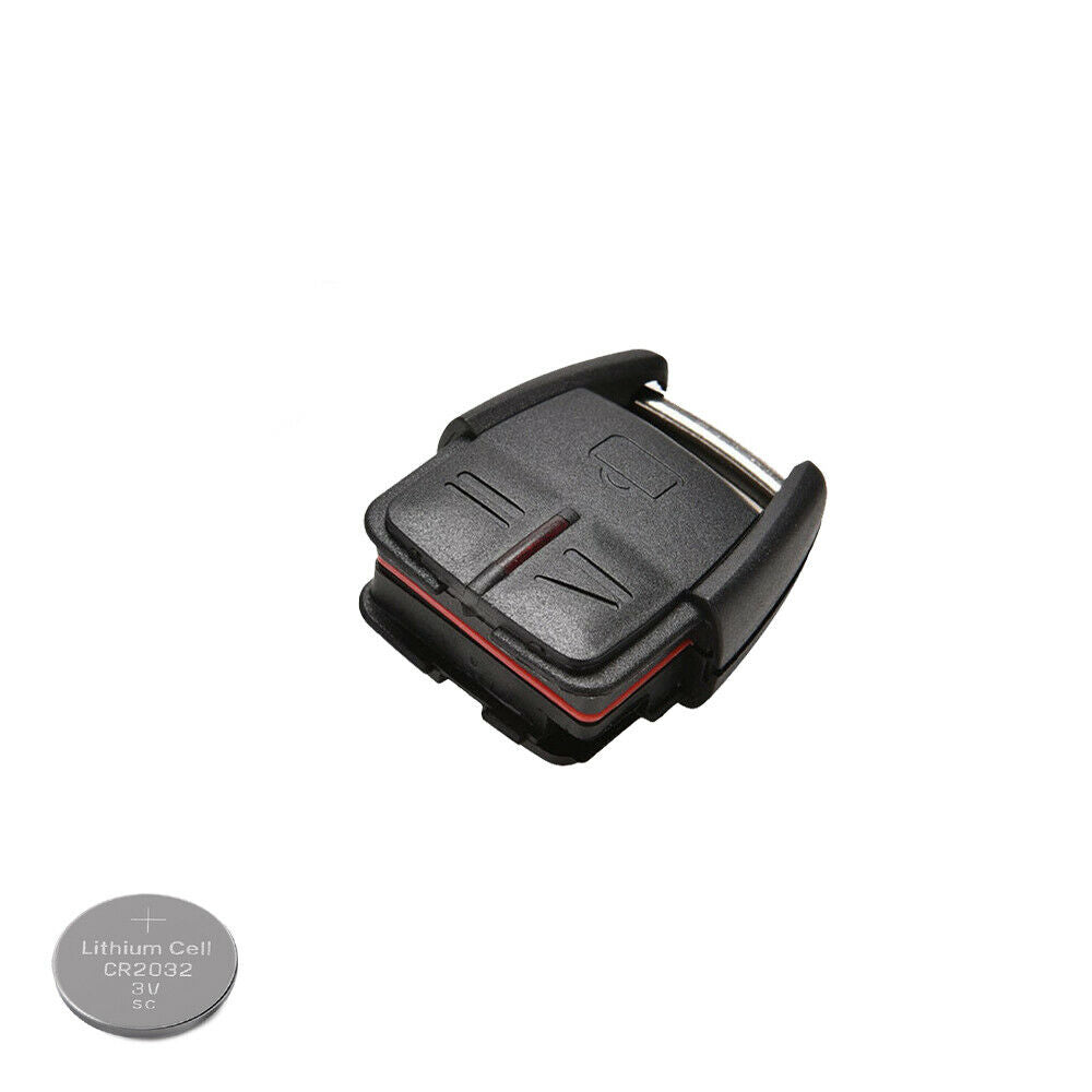Cover Guscio Scocca e Batteria per Chiave Telecomando 3 Tasti Compatibile con Opel Astra G, Zafira A, Vectra C, Omega B