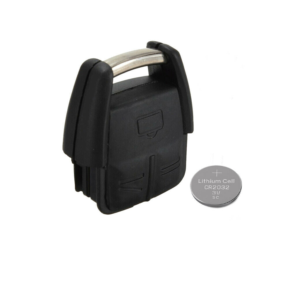 Cover Guscio Scocca e Batteria per Chiave Telecomando 3 Tasti Compatibile con Opel Astra G, Zafira A, Vectra C, Omega B