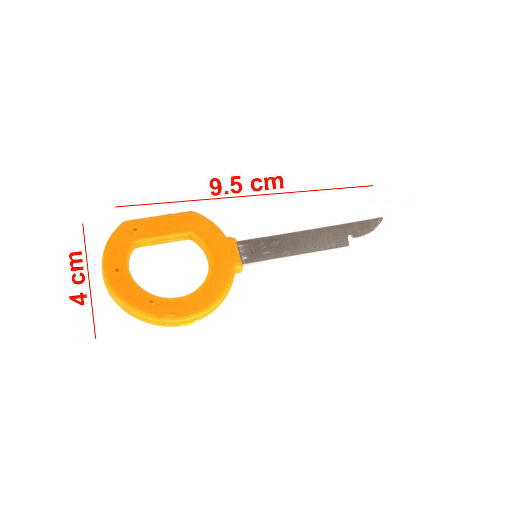 CHIAVI ESTRAZIONE ACCIAIO SMONTAGGIO AUTORADIO VW AUDI MERCEDES SEAT SKODA FORD