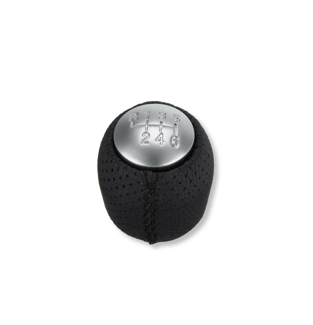 6-SPEED GEAR KNOB COMPATIBLE WITH ALFA 159 SPIDER BRERA WITH BLACK STITCHING