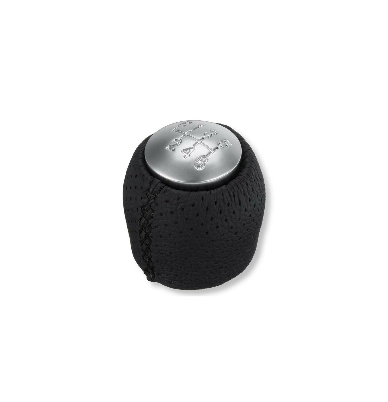 6-SPEED GEAR KNOB COMPATIBLE WITH ALFA 159 SPIDER BRERA WITH BLACK STITCHING