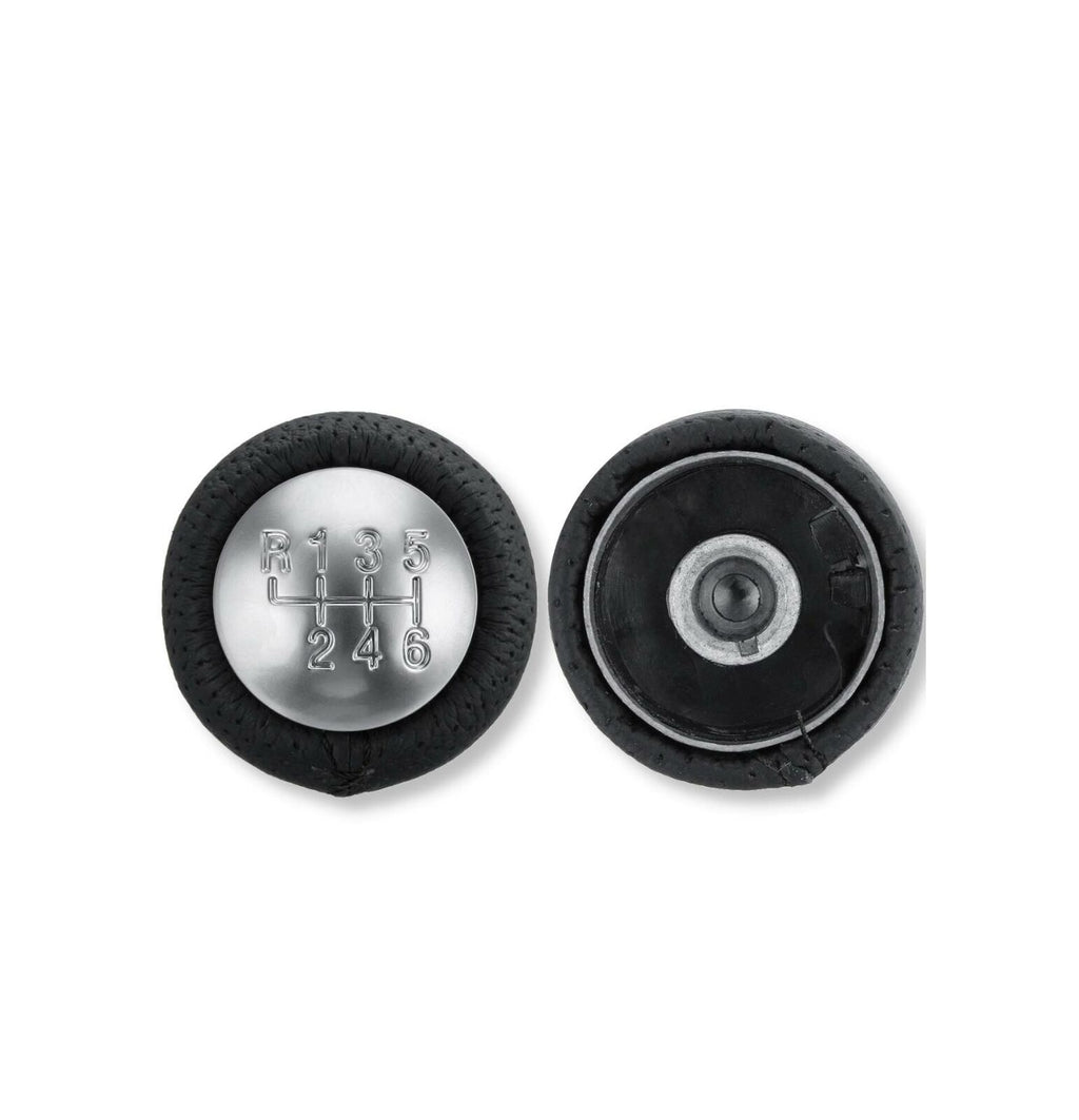 6-SPEED GEAR KNOB COMPATIBLE WITH ALFA 159 SPIDER BRERA WITH BLACK STITCHING