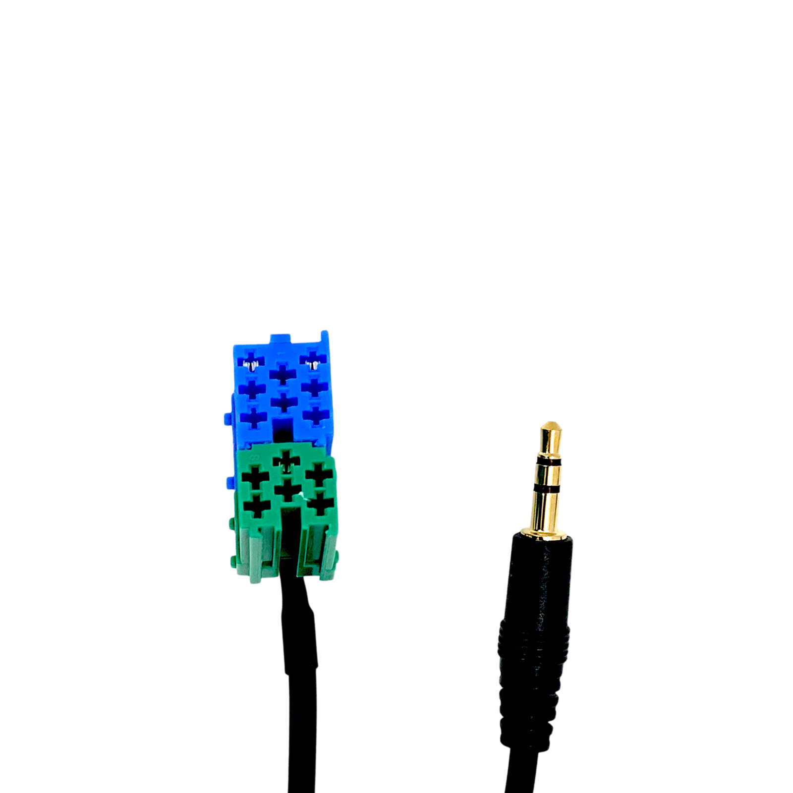 Cavo Funzione Aux con Jack Maschio da 3,5mm Per Autoradio Visteon Compatibile con Fiat Bravo Dal 2007 per Ingresso Smartphone