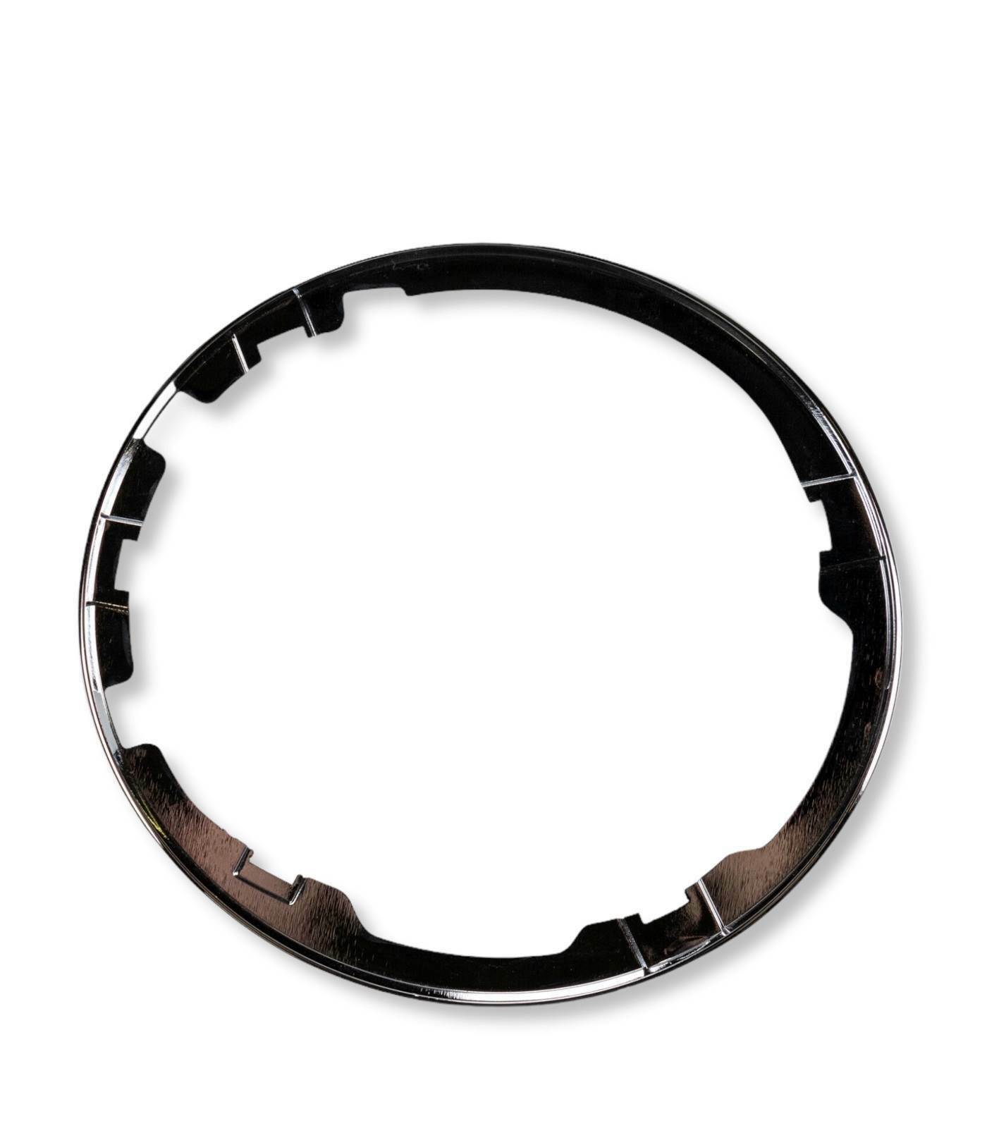 SILVER CHROME FRAME RING FOR GEAR COVER GAITER FIAT 500 COD. 71775051 