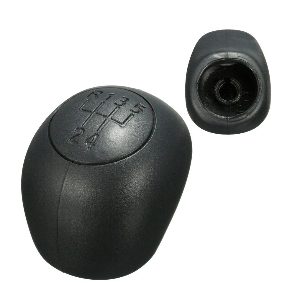 5 SPEED MANUAL GEAR KNOB REPLACEMENT FOR FIAT CITROEN PEUGEOT CARS BLACK