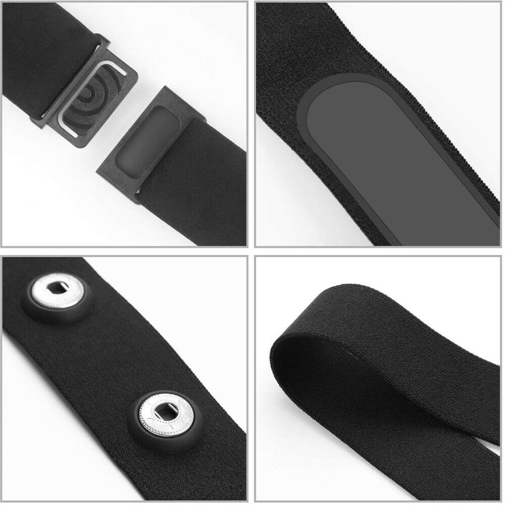 REPLACEMENT STRAP HEART RATE ADJUSTABLE ELASTIC BAND FOR GARMIN POLAR WAHOO