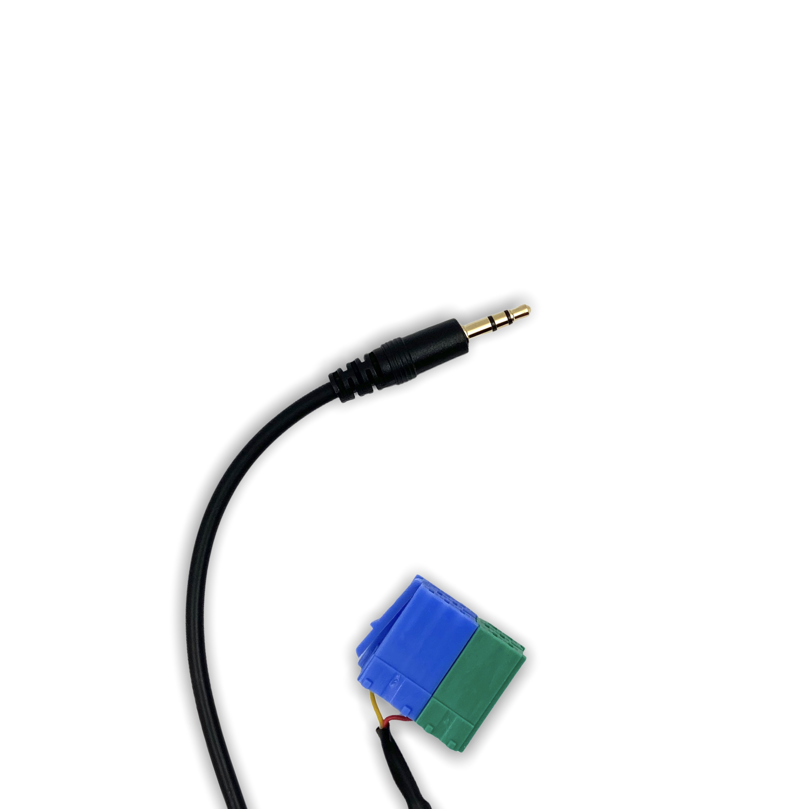 Cavo Funzione Aux con Jack Maschio da 3,5mm Per Autoradio Visteon Compatibile con Fiat Bravo Dal 2007 per Ingresso Smartphone