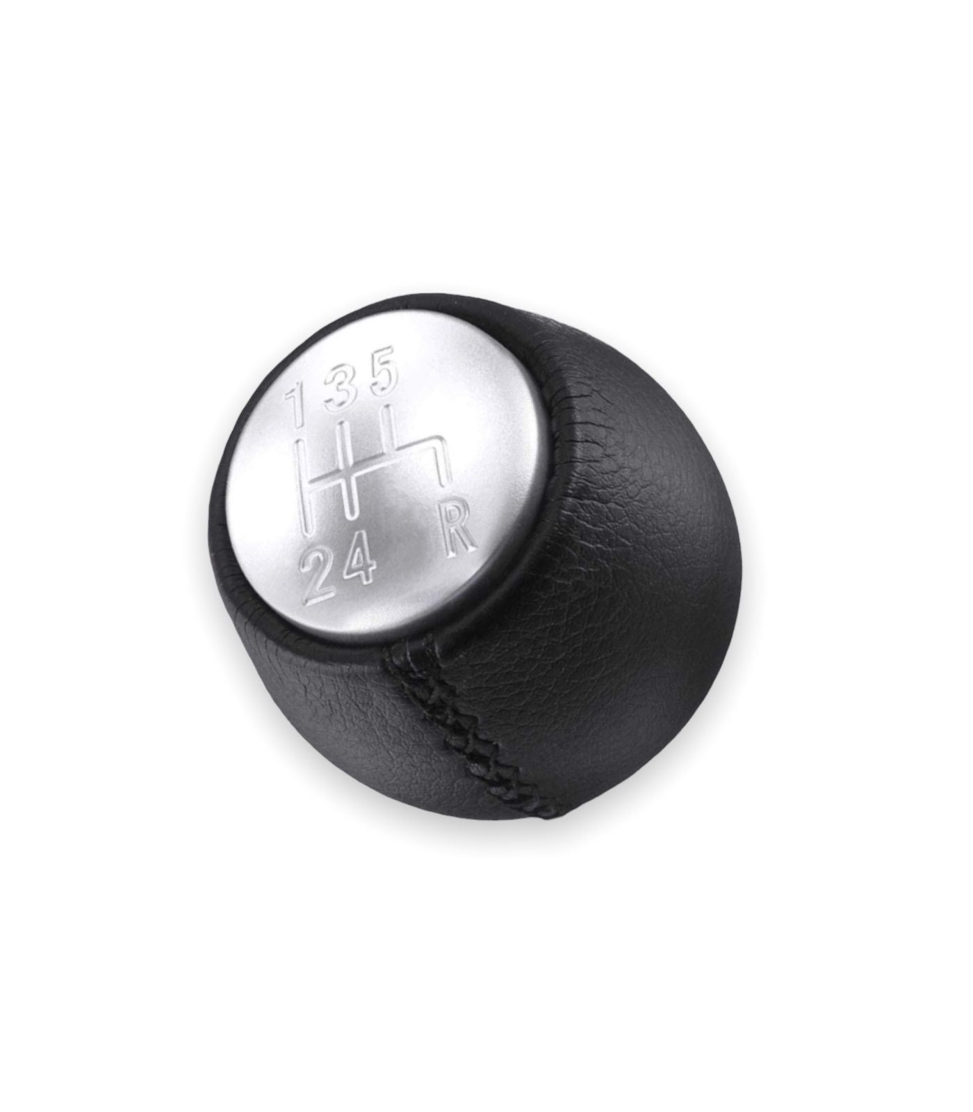 5-SPEED MANUAL GEAR KNOB COMPATIBLE WITH ALFA ROMEO (CLEAR NUMBER ENGRAVING)